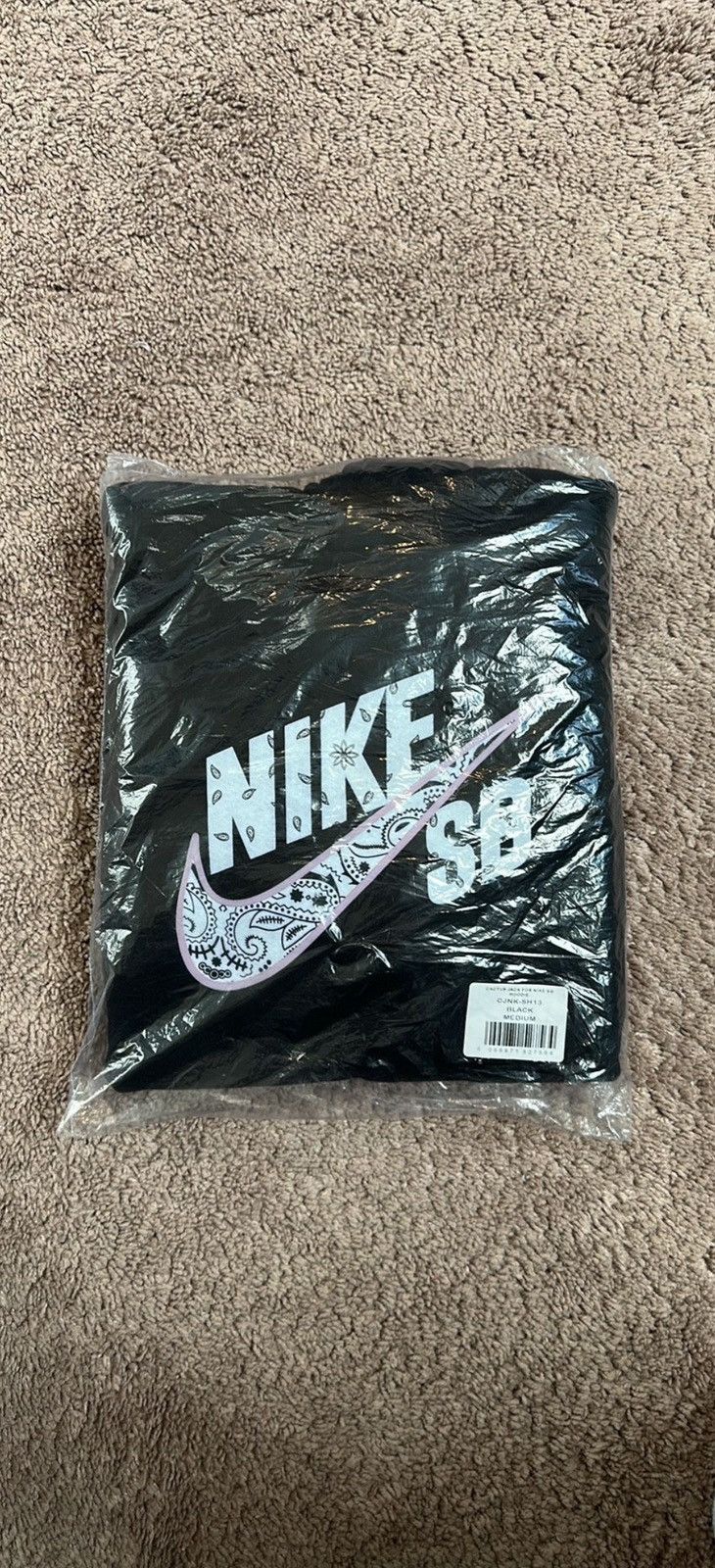 Travis Scott Cactus Jack x Nike SB Hoodie Black Medium