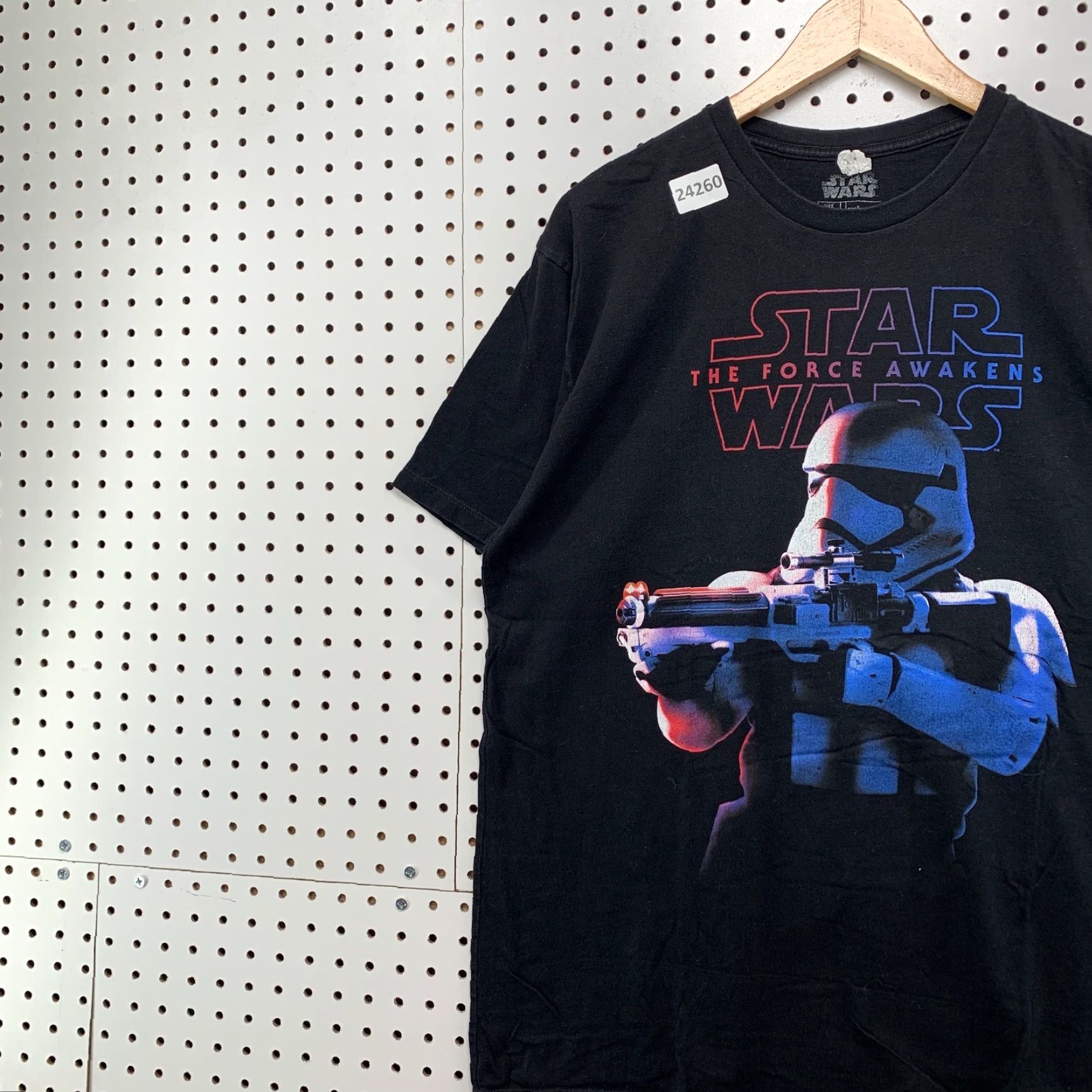 Star Wars Star Wars Shirt Black Stormtroopers Adult XL Short Sleeve Movie TEE 22x29 Size US XL / EU 56 / 4 - 3 Thumbnail
