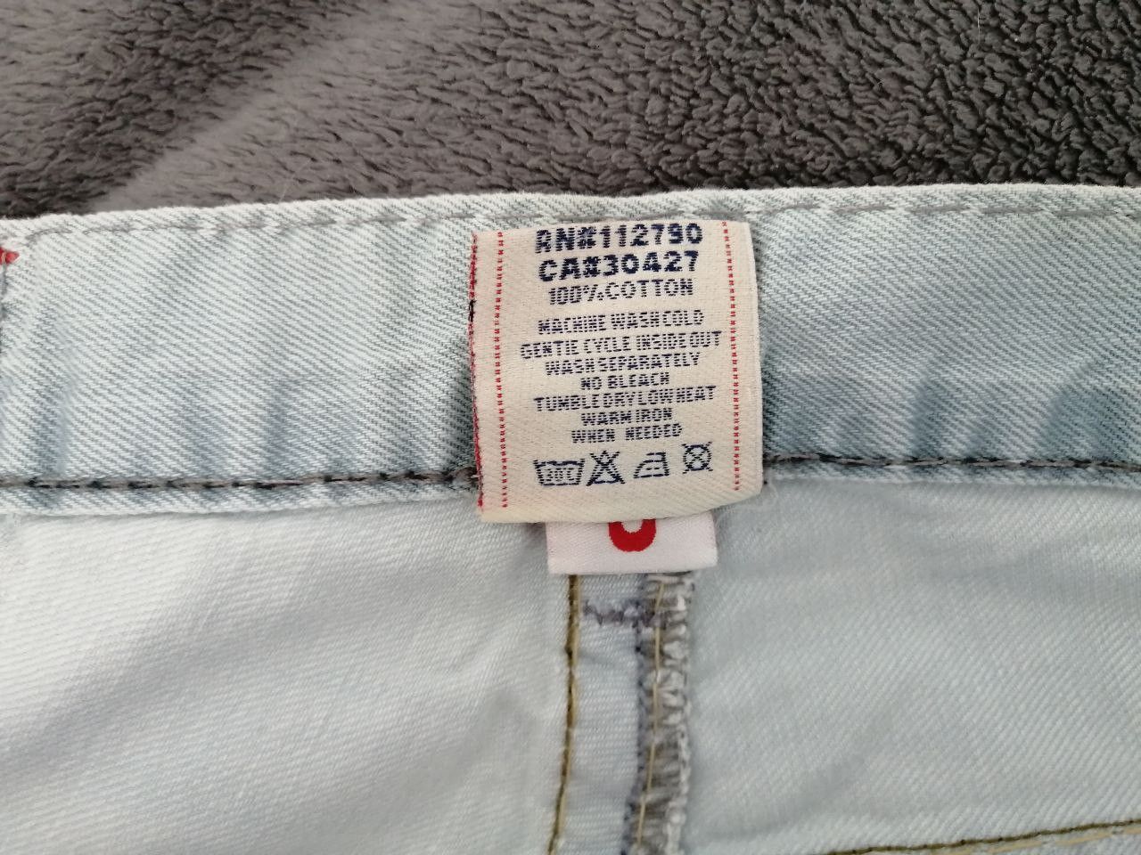 True Religion True Religion Billy Super T Seat 34 Denim Jeans Size US 32 / EU 48 - 8 Thumbnail