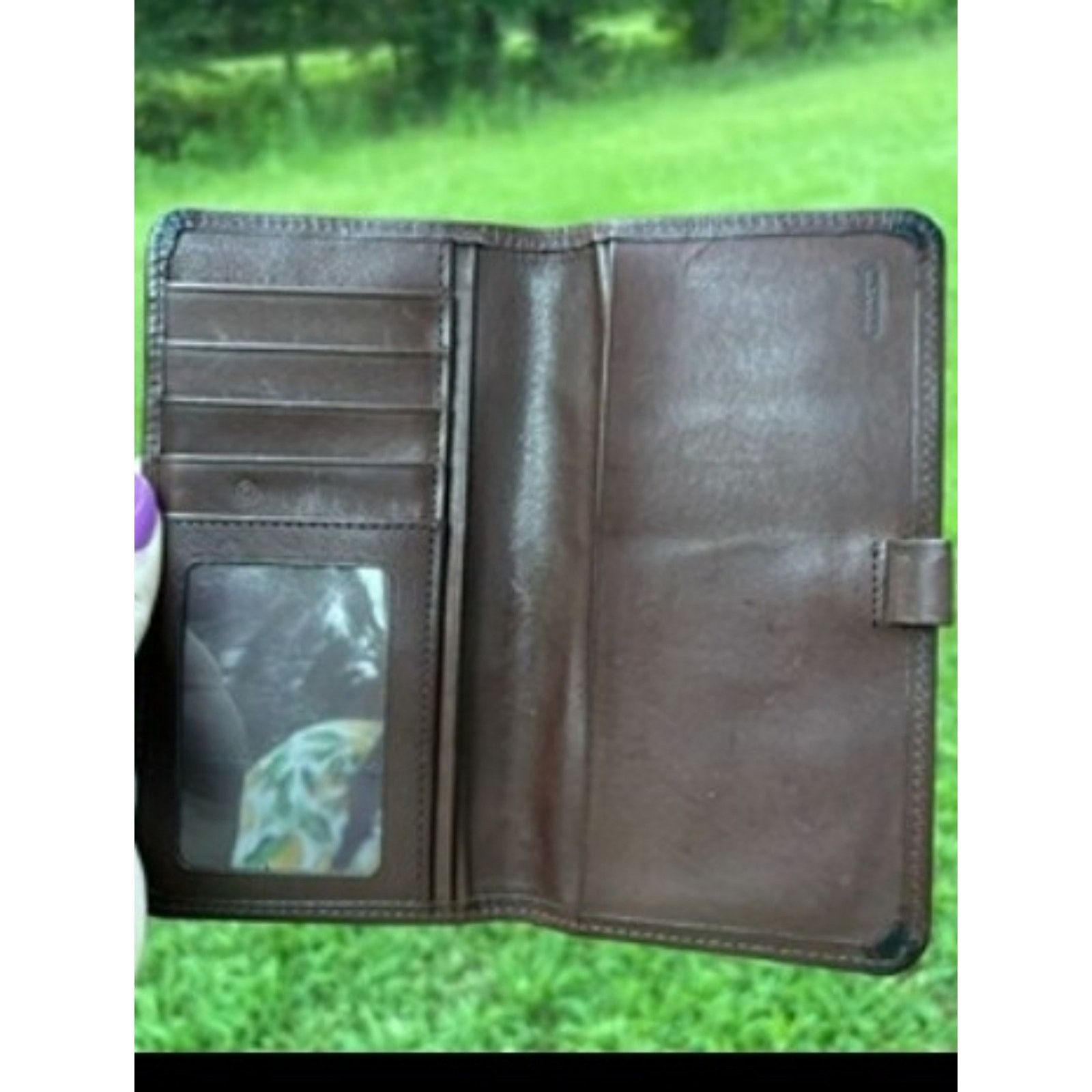 Coach Coach Brown Leather Continental Walletum Size ONE SIZE - 3 Thumbnail