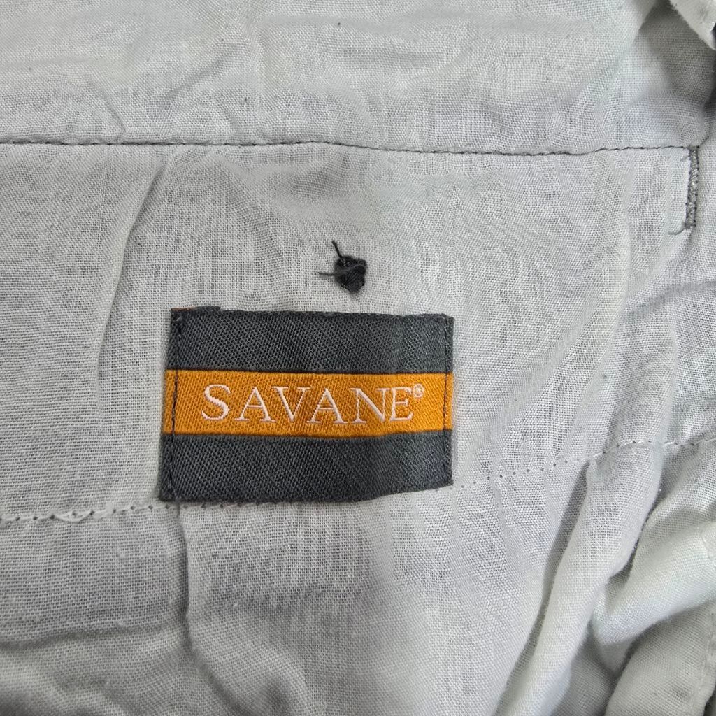 Savane Men's SAVANE Gray Cargo Shorts Waist 42 Size US 42 / EU 58 - 6 Thumbnail