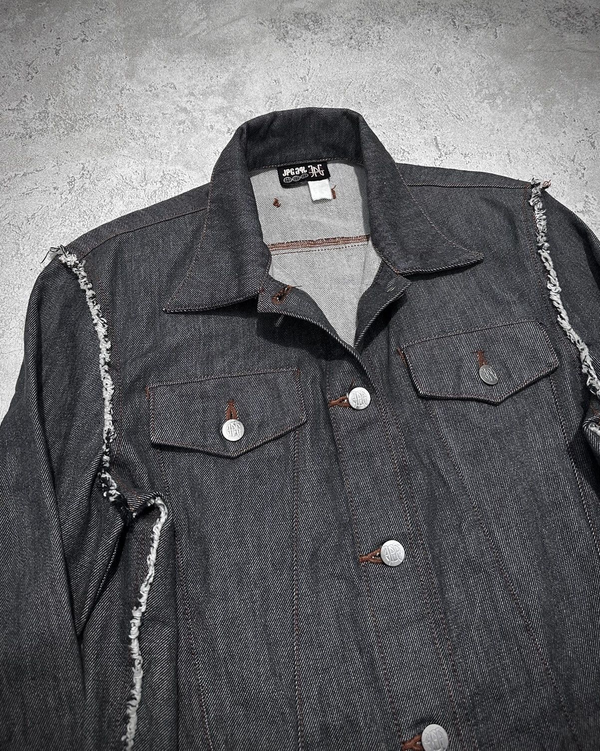 JPG Dark Gray Denim Jacket
