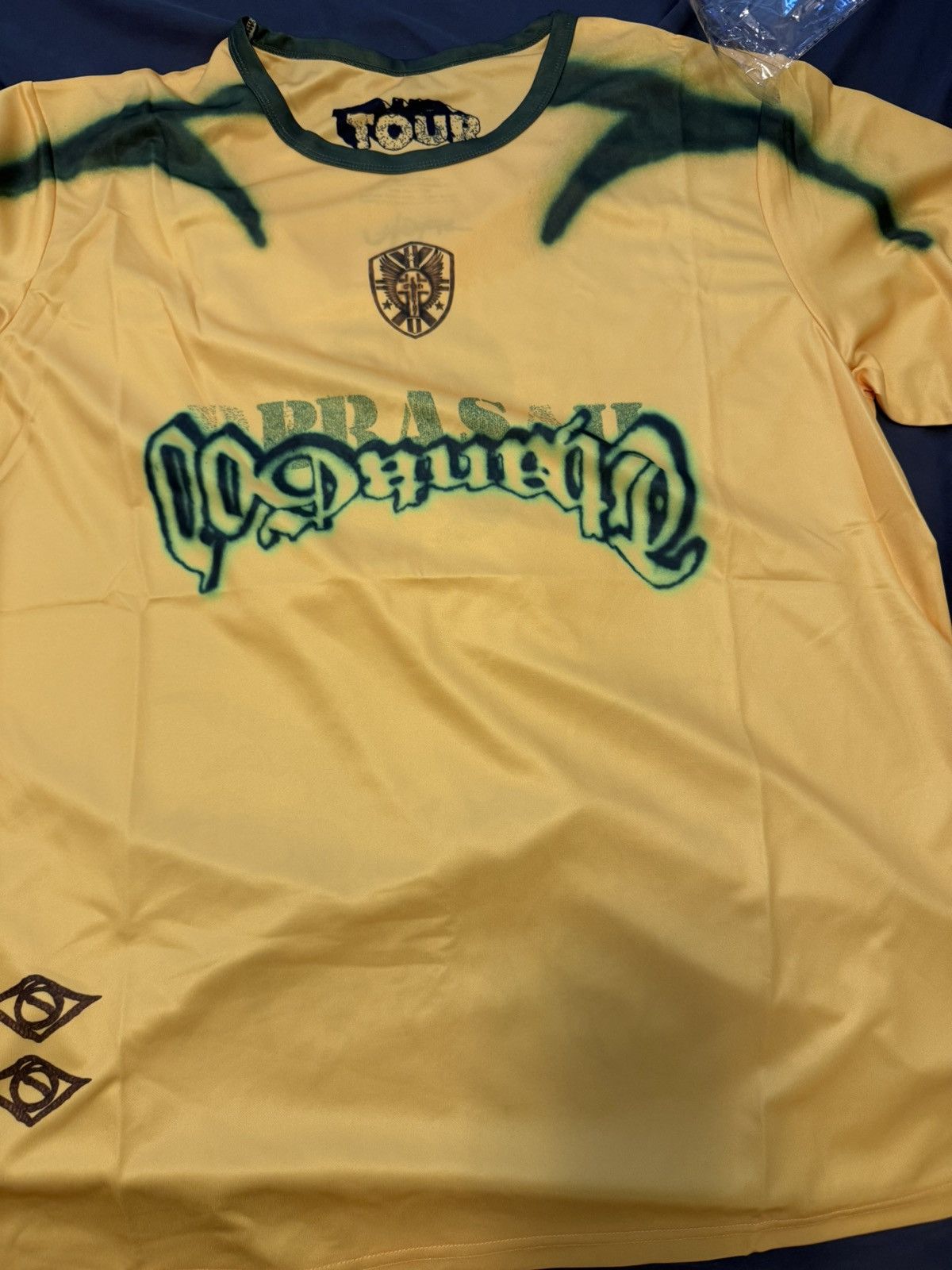 Travis Scott Travis Scott Brazil jersey | Grailed
