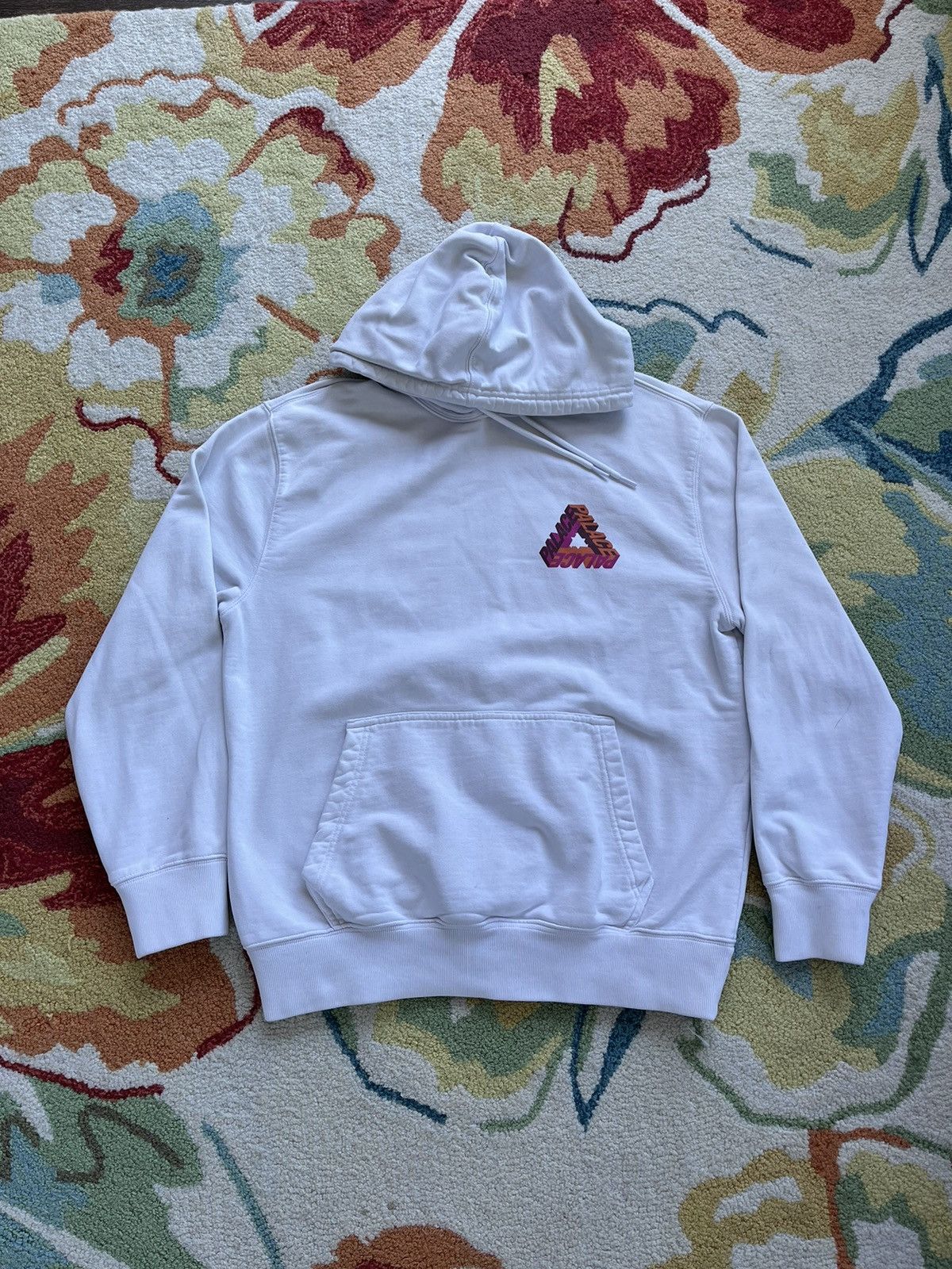 Palace P-3D Hoodie outlets SS17 White