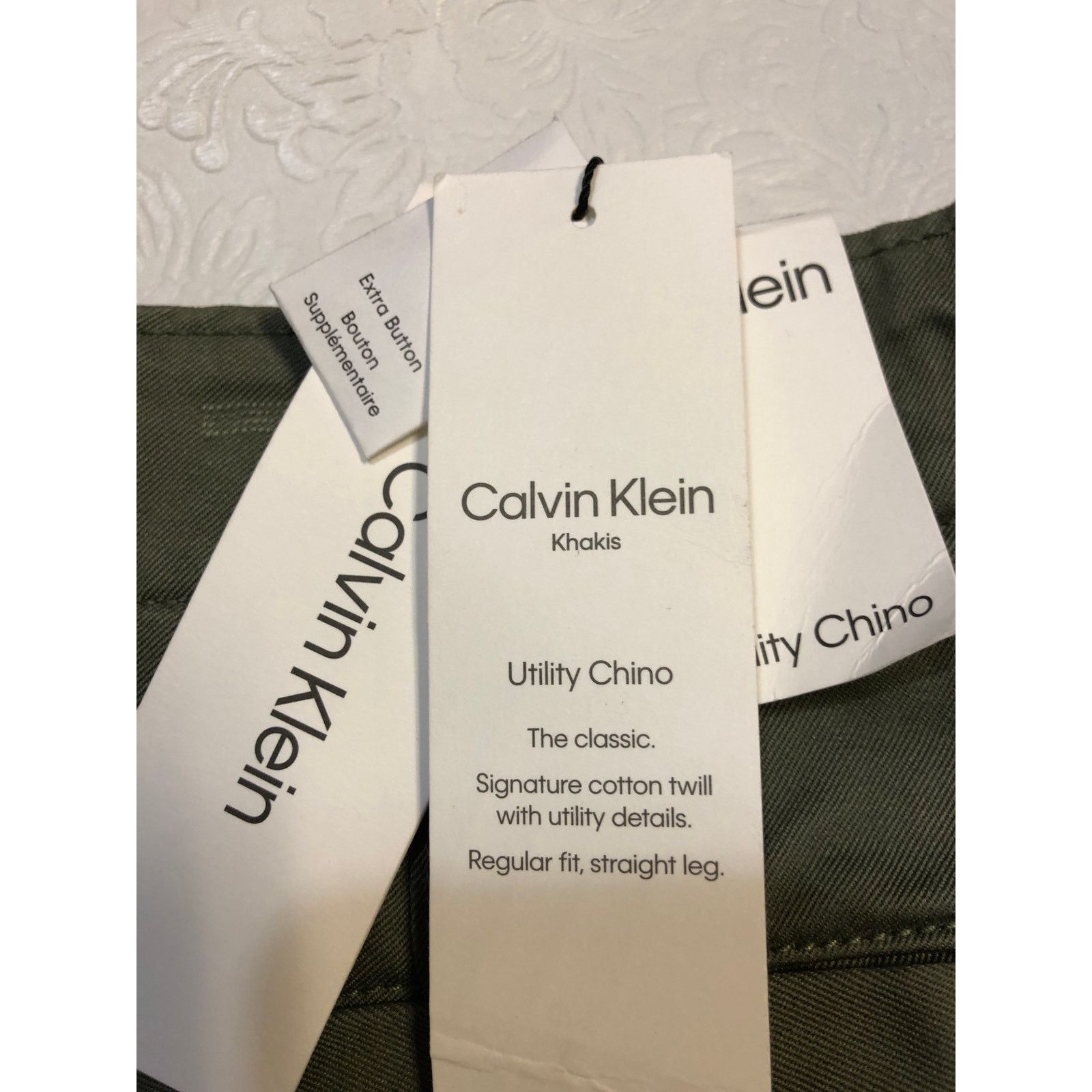 Calvin Klein Mens Calvin klein pants Size US 30 / EU 46 - 6 Thumbnail