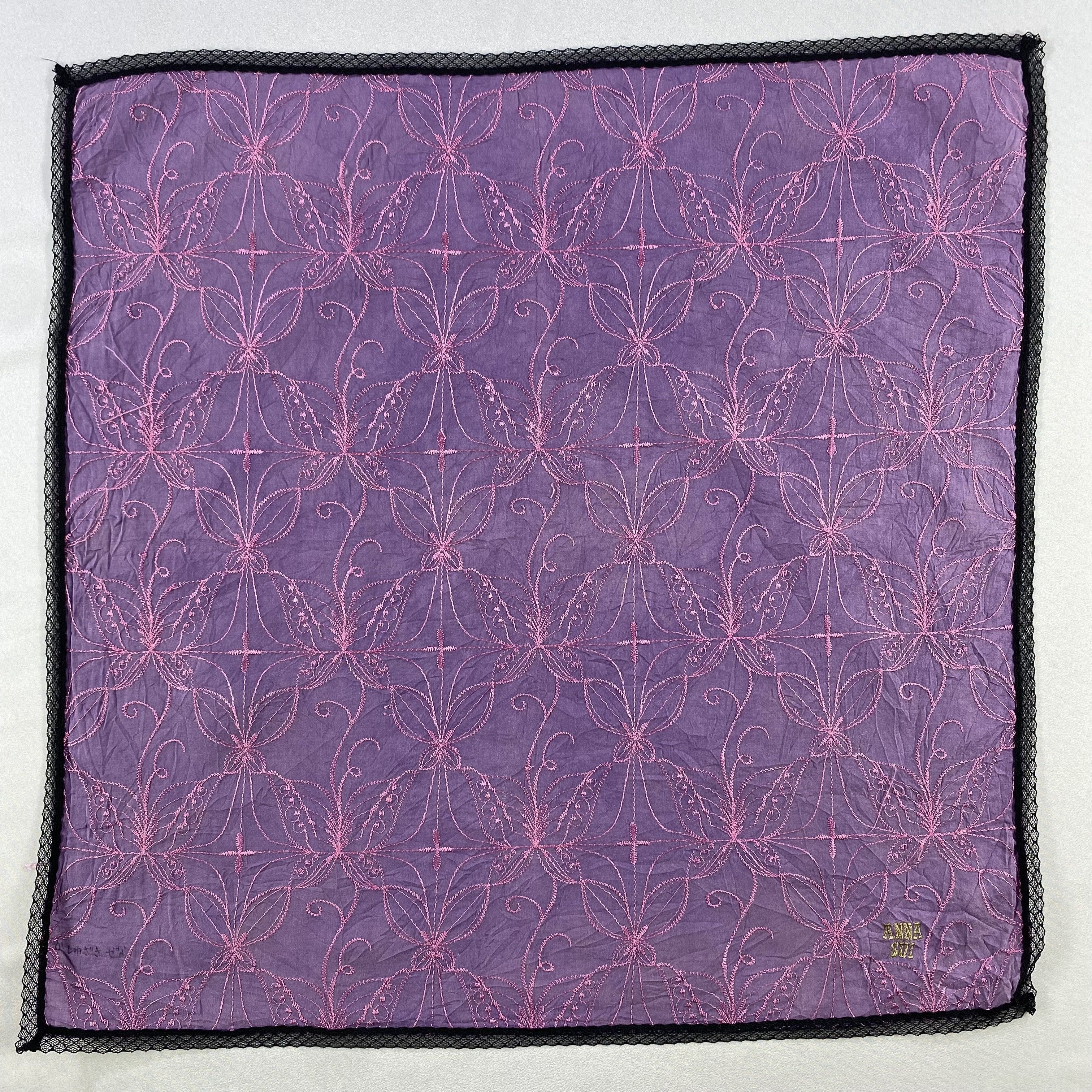 Vintage Anna Sui Bandana/ Handkerchief / Neckerchief Size ONE SIZE - 1 Thumbnail