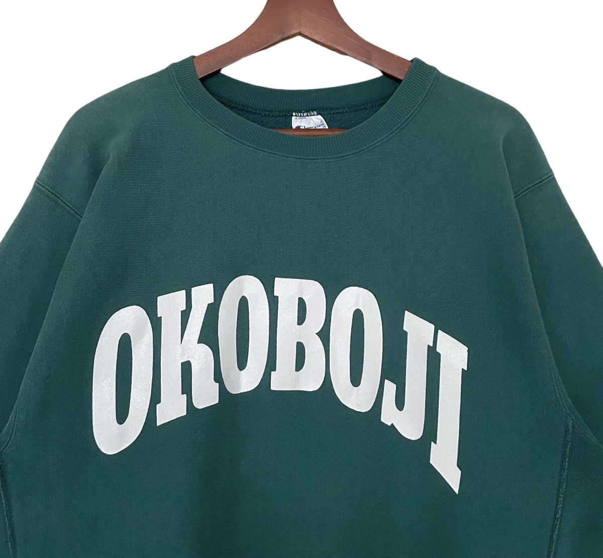 Champion × Vintage Vintage Champion Reversible Wave Okoboji Sweatshirt 1990s Size US L / EU 52-54 / 3 - 7 Thumbnail