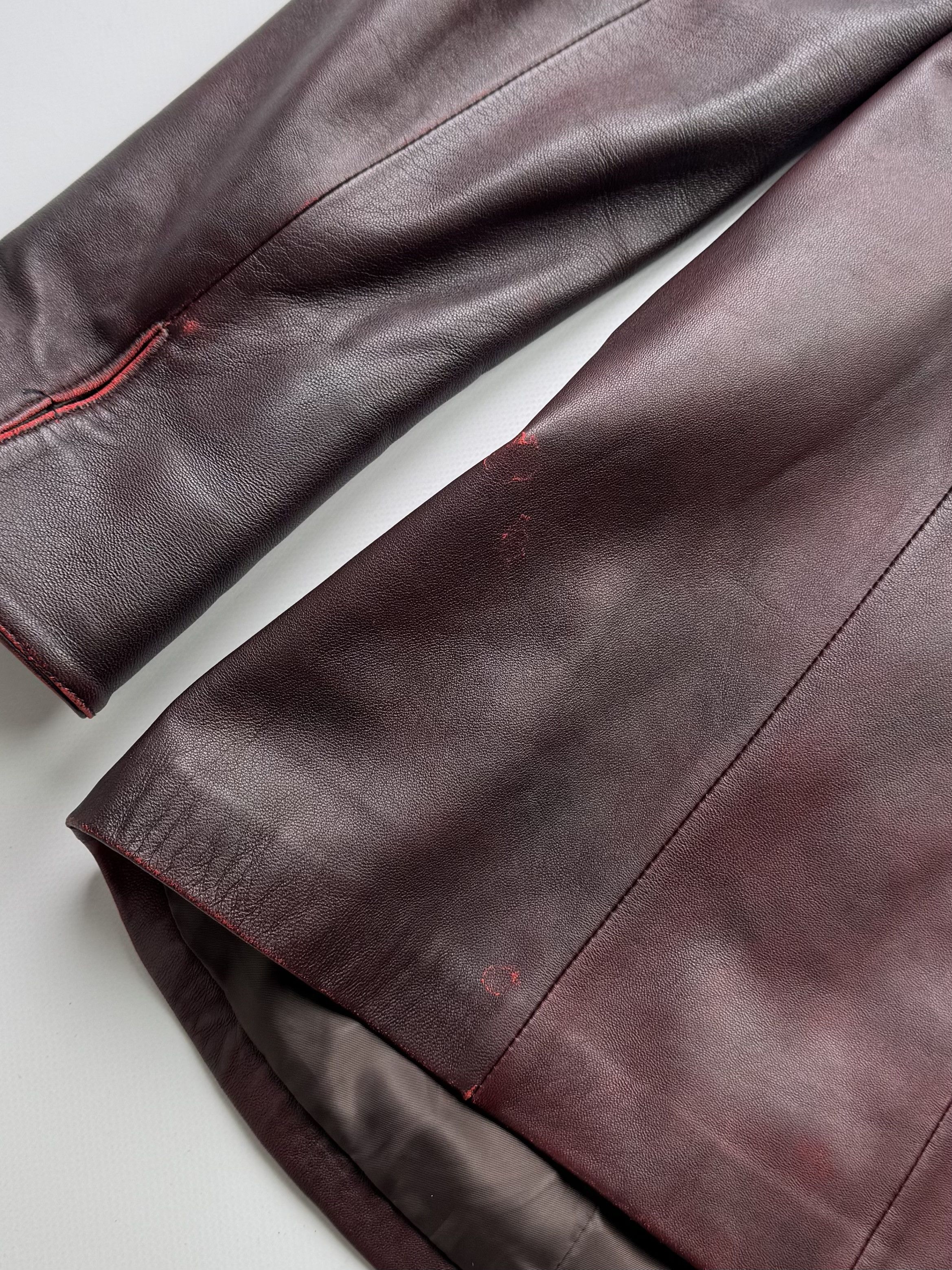 Japanese Brand Vintage Leather Jacket B775(V148)E2 Size M / US 6-8 / IT 42-44 - 14 Thumbnail
