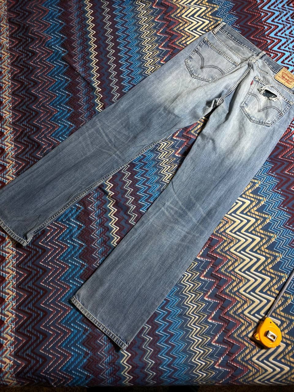 Levi's Vintage Denim Jeans Levi's 514 Button Mexico Straight Size US 34 / EU 50 - 14 Thumbnail