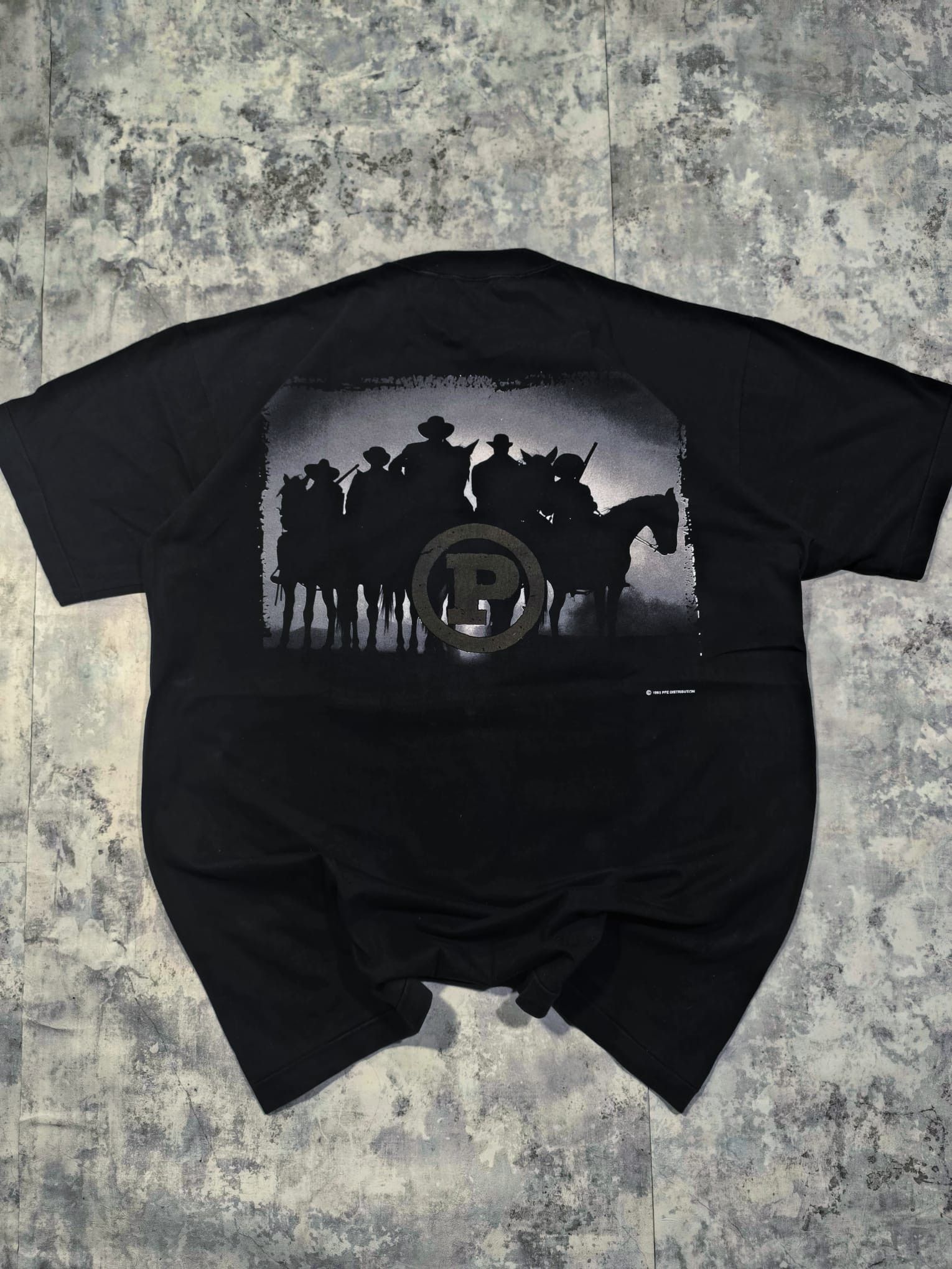 Vintage vintage 1993 Posse Film single stitch tshirt Size US XL / EU 56 / 4 - 2 Thumbnail