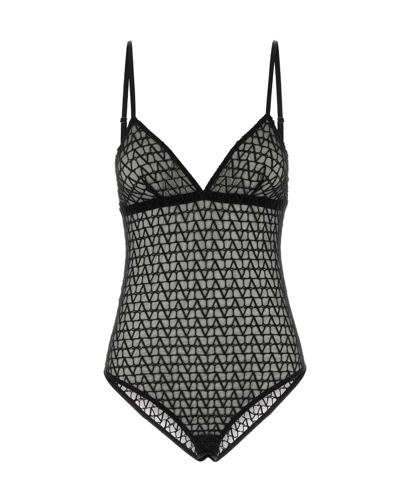 Valentino o1y0326 Bodysuit in Black Size XS / US 0-2 / IT 36-38 - 1 Thumbnail