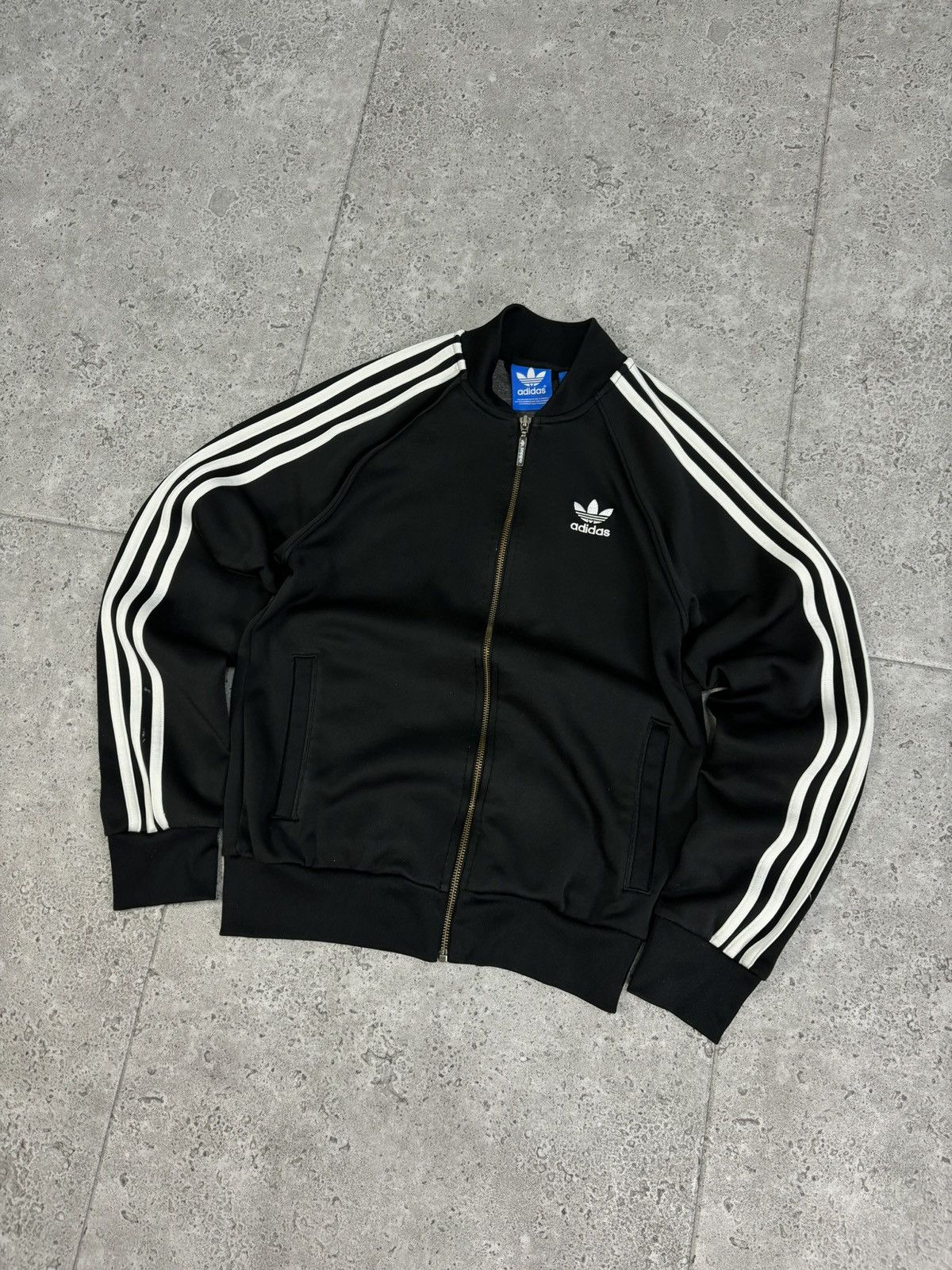 Adidas × Vintage Vintage Retro Zip Up Adidas Originals 3 Stripes Cropped Y2K Size US S / EU 44-46 / 1 - 2 Thumbnail