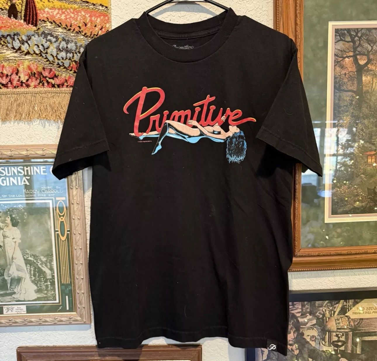 Primitive Vintage Primitive Skateboarding Rare Naked Girl Shirt Sz M Size US M / EU 48-50 / 2 - 3 Thumbnail