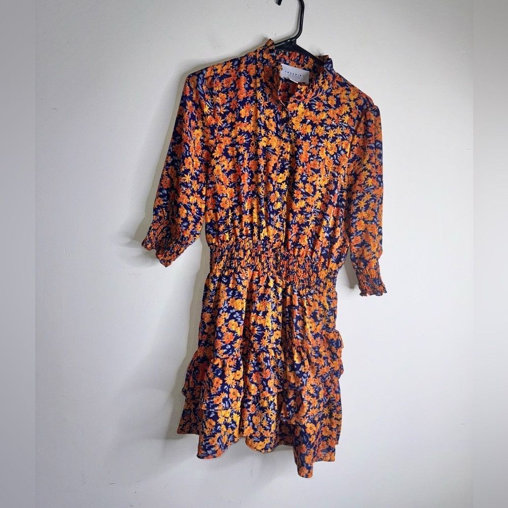 Other The Shirt By Rochelle Behrens Taylor 3/4 Sleeve Tiered Mini Size S / US 4 / IT 40 - 2 Thumbnail