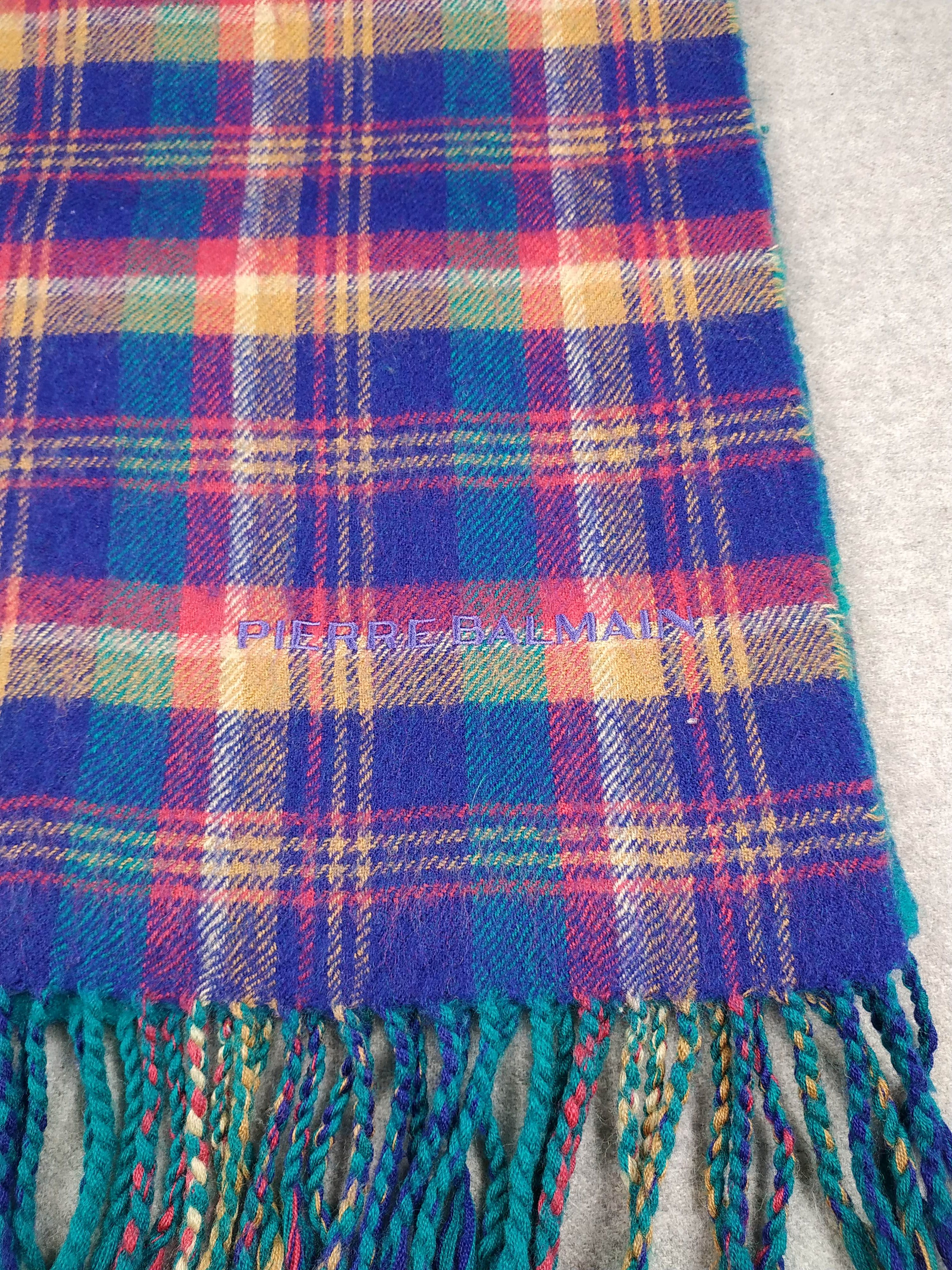 Vintage Pierre Balmain Scarf / Muffler / Neckwear - WW729 Size ONE SIZE - 2 Thumbnail