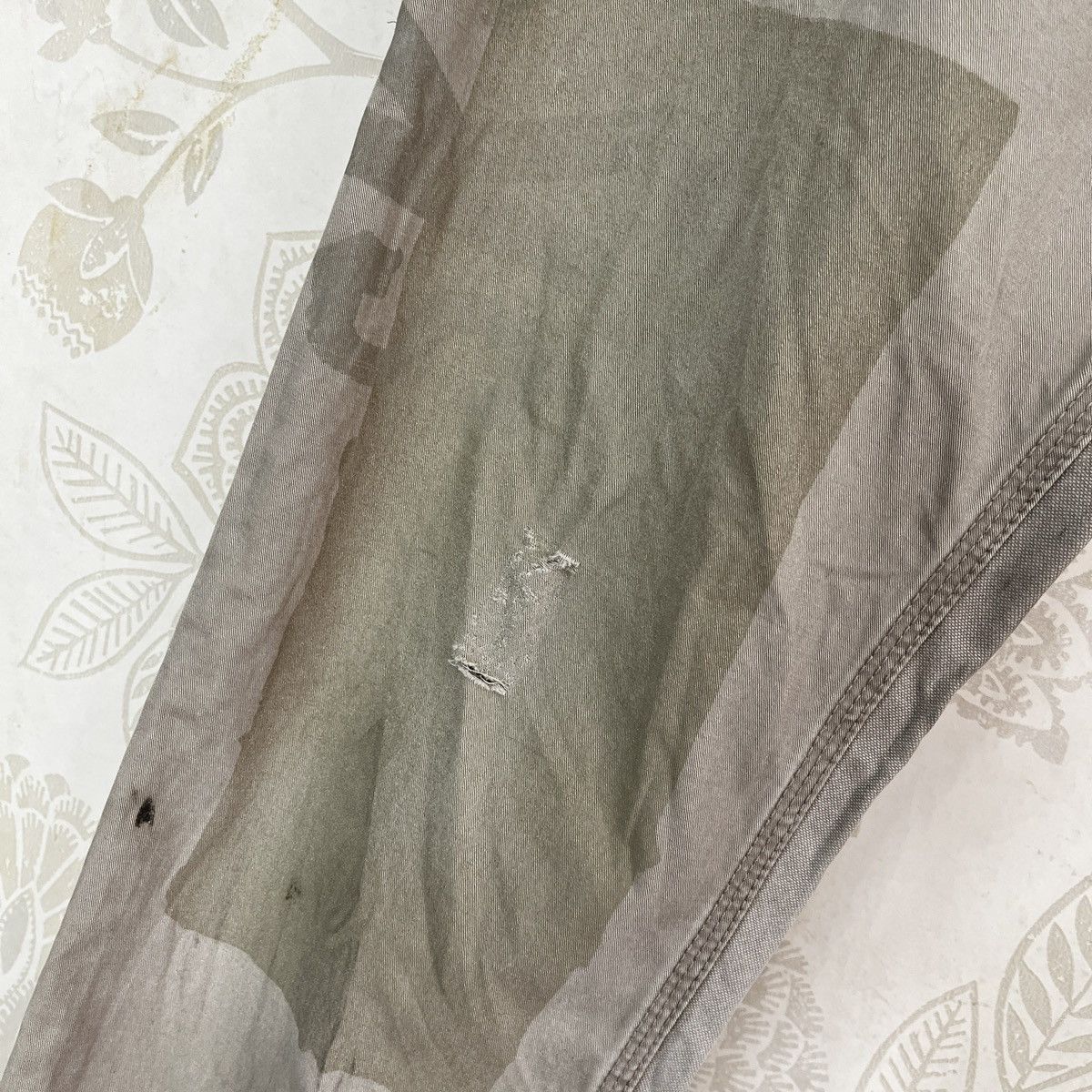 Diesel Diesel Black Printed Khaki Canvas Trousers Pants Size US 32 / EU 48 - 10 Thumbnail