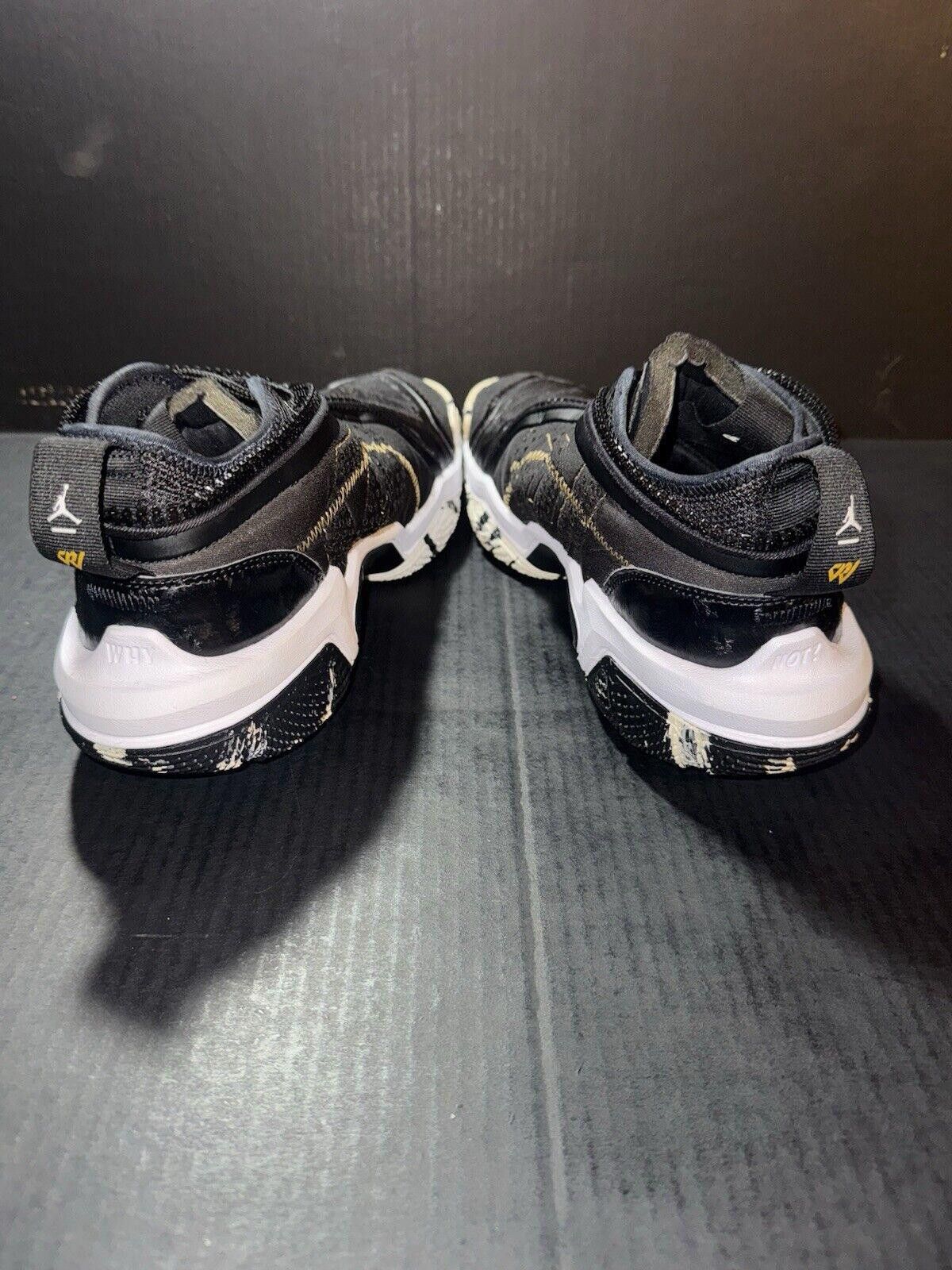 Jordan Brand Nike Air Jordan Why Not Zer0.6 Black Gold DO7189-071 - Sz 12 Size US 12 / EU 45 - 6 Thumbnail