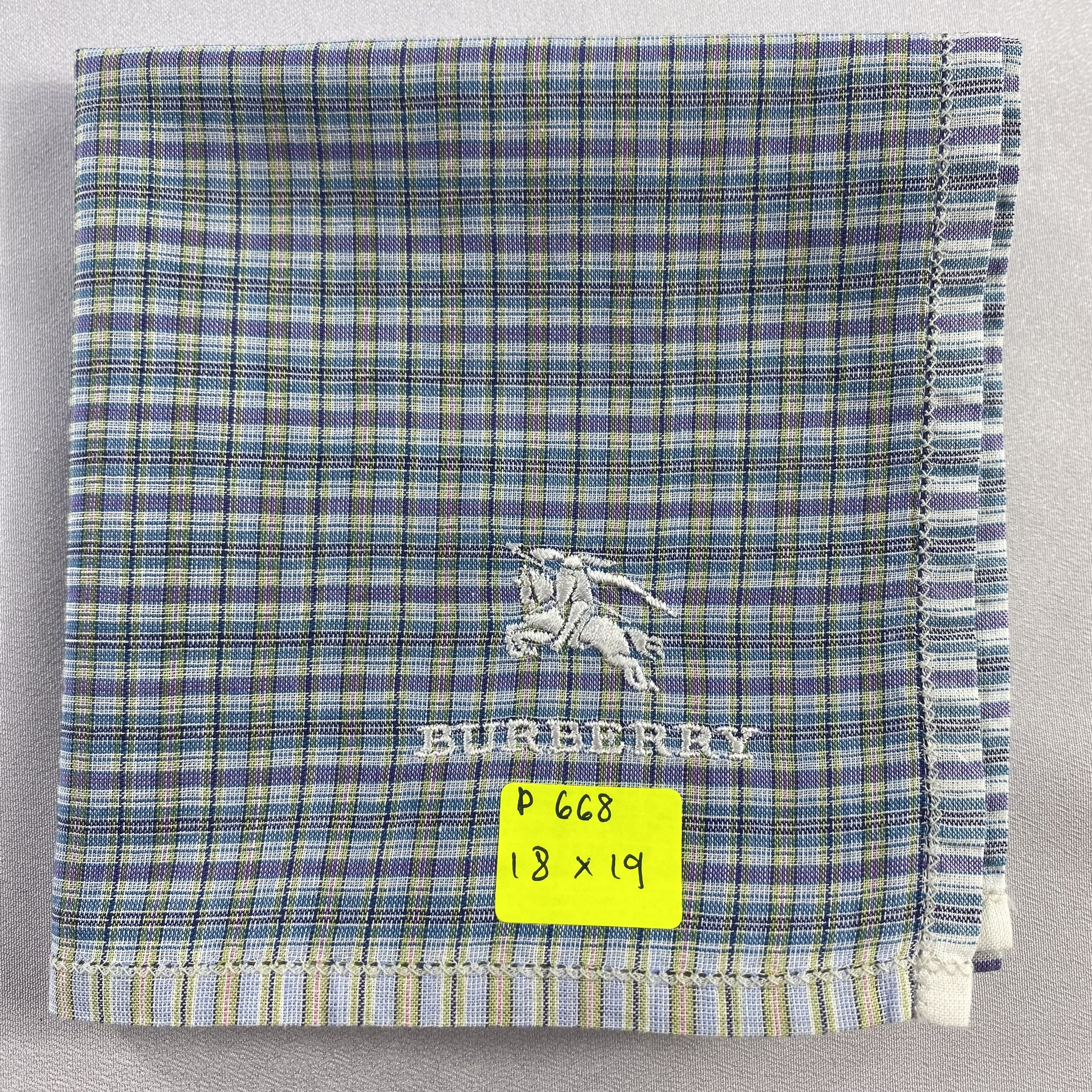 Burberry × Vintage Burberry Handkerchief / Neckerchief / Bandana-P668 Size ONE SIZE - 5 Thumbnail