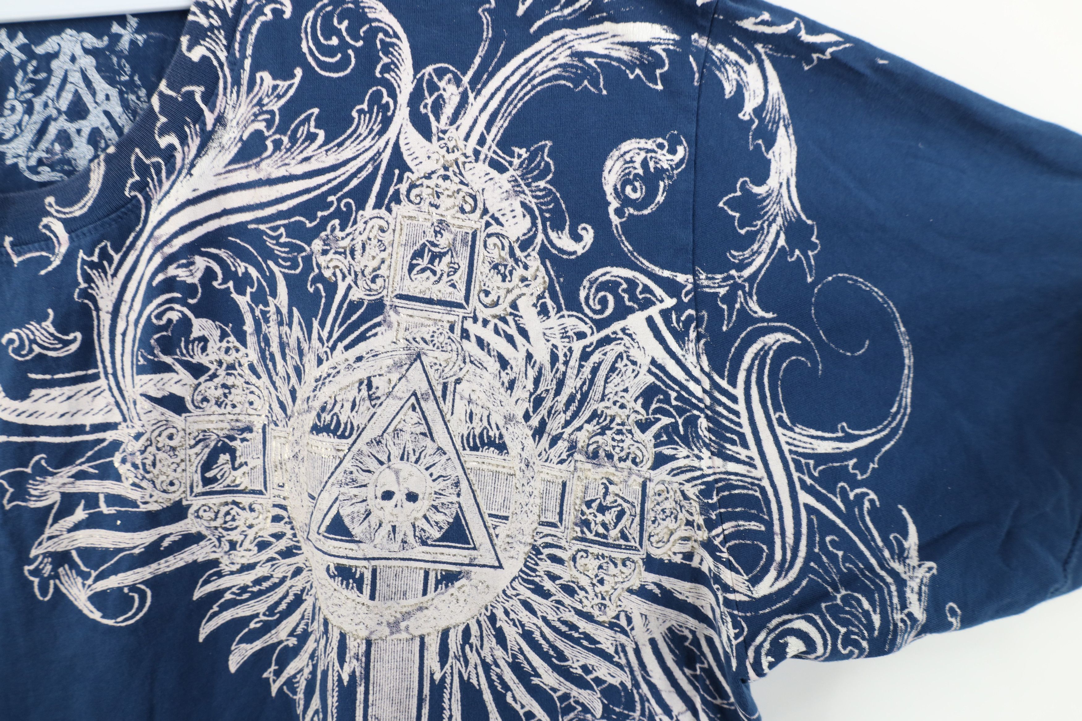 Affliction Vintage Affliction Tribal Cross Skull UFC MMA T-Shirt USA Size US XXL / EU 58 / 5 - 5 Thumbnail