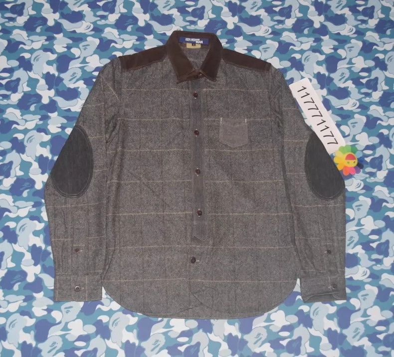Junya Watanabe Junya Watanabe MAN CDG Plaid Long Sleeve Shirt Size US S / EU 44-46 / 1 - 2 Thumbnail