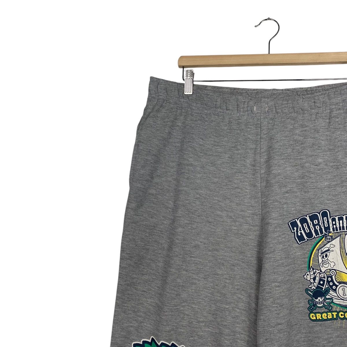 Japanese Brand One Piece Big Print Sweatpant Size US 33 - 6 Thumbnail