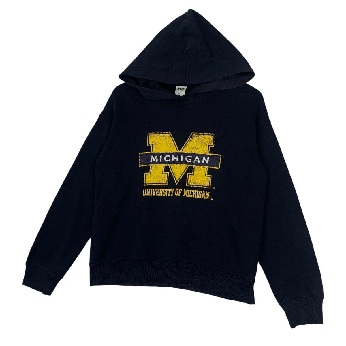 Vintage Vintage University Of Michigan States hoodie Navy Blue Size US L / EU 52-54 / 3 - 2 Thumbnail