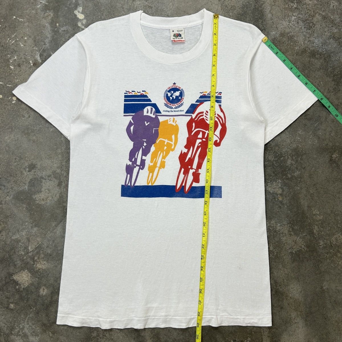 Vintage 1990 Goodwill Games Seattle Size US S / EU 44-46 / 1 - 8 Thumbnail