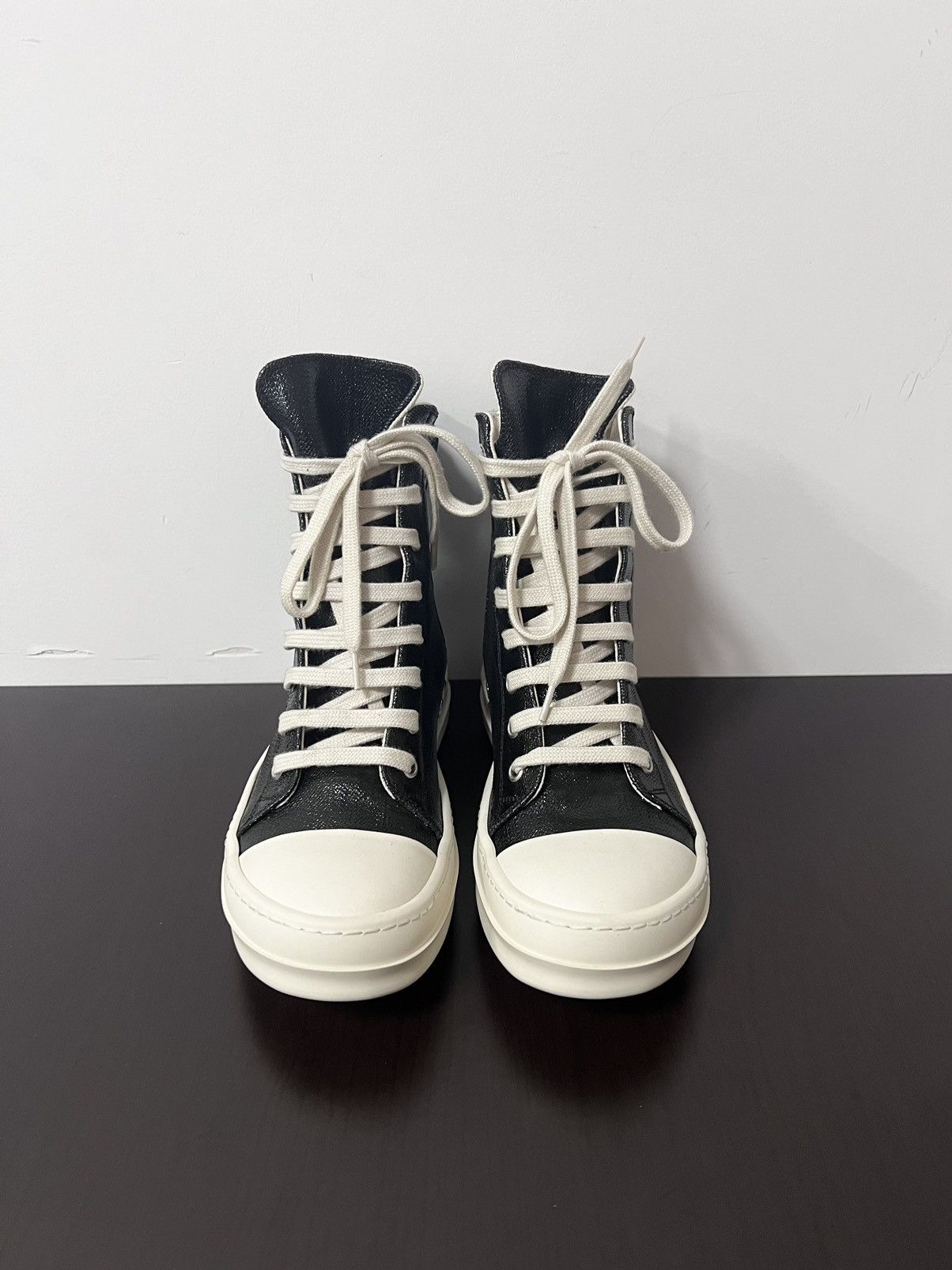 Rick Owens Drkshdw Rick owens ramones high top sneakers sz 36 Size US 6 / IT 36 - 3 Thumbnail