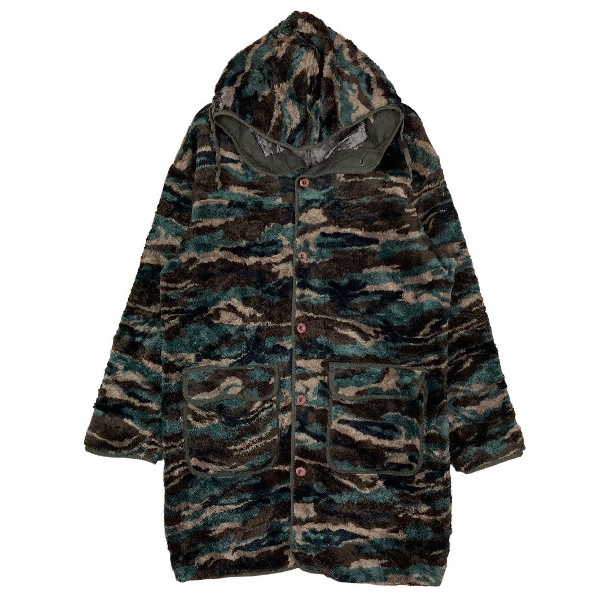 Avirex Vintage Avirex Officer’s Uniform Button Camouflage fur fur Size US M / EU 48-50 / 2 - 1 Thumbnail