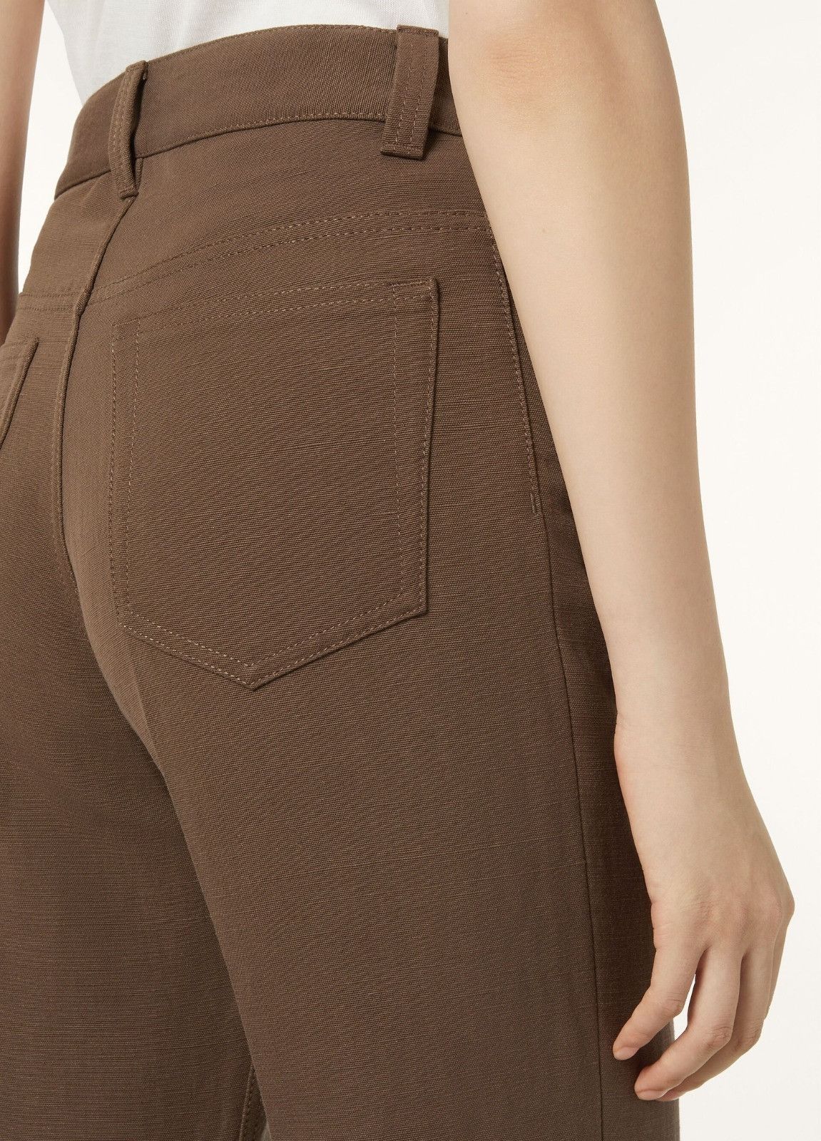 Loro Piana o1srvl11e0526 FAP1297 Buddy Pant in Brown Size 26" / US 2 / IT 38 - 5 Thumbnail