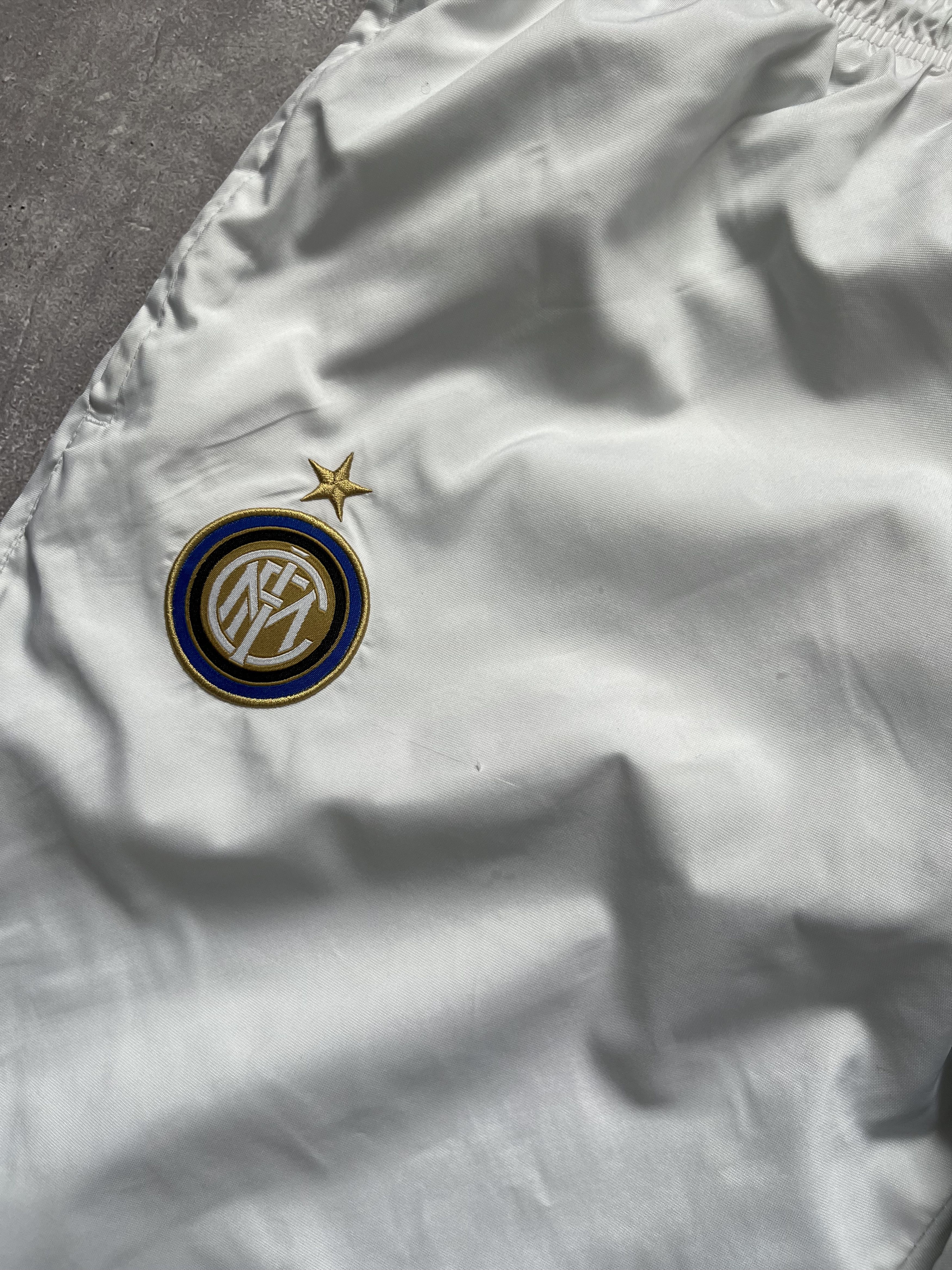 Nike Nike Inter Milan Soccer Track Pants Baggy Vintage Y2K White Size US 28 / EU 44 - 4 Thumbnail