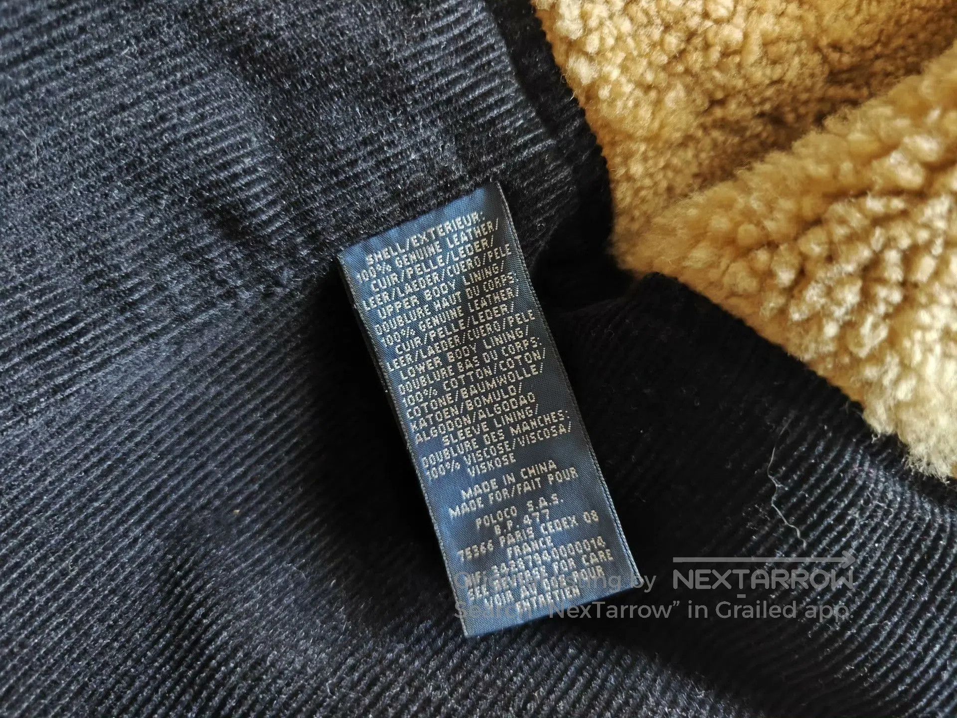 Polo Ralph Lauren Polo Ralph Lauren Shearling Leather Jacket. Size M / US 6-8 / IT 42-44 - 4 Thumbnail