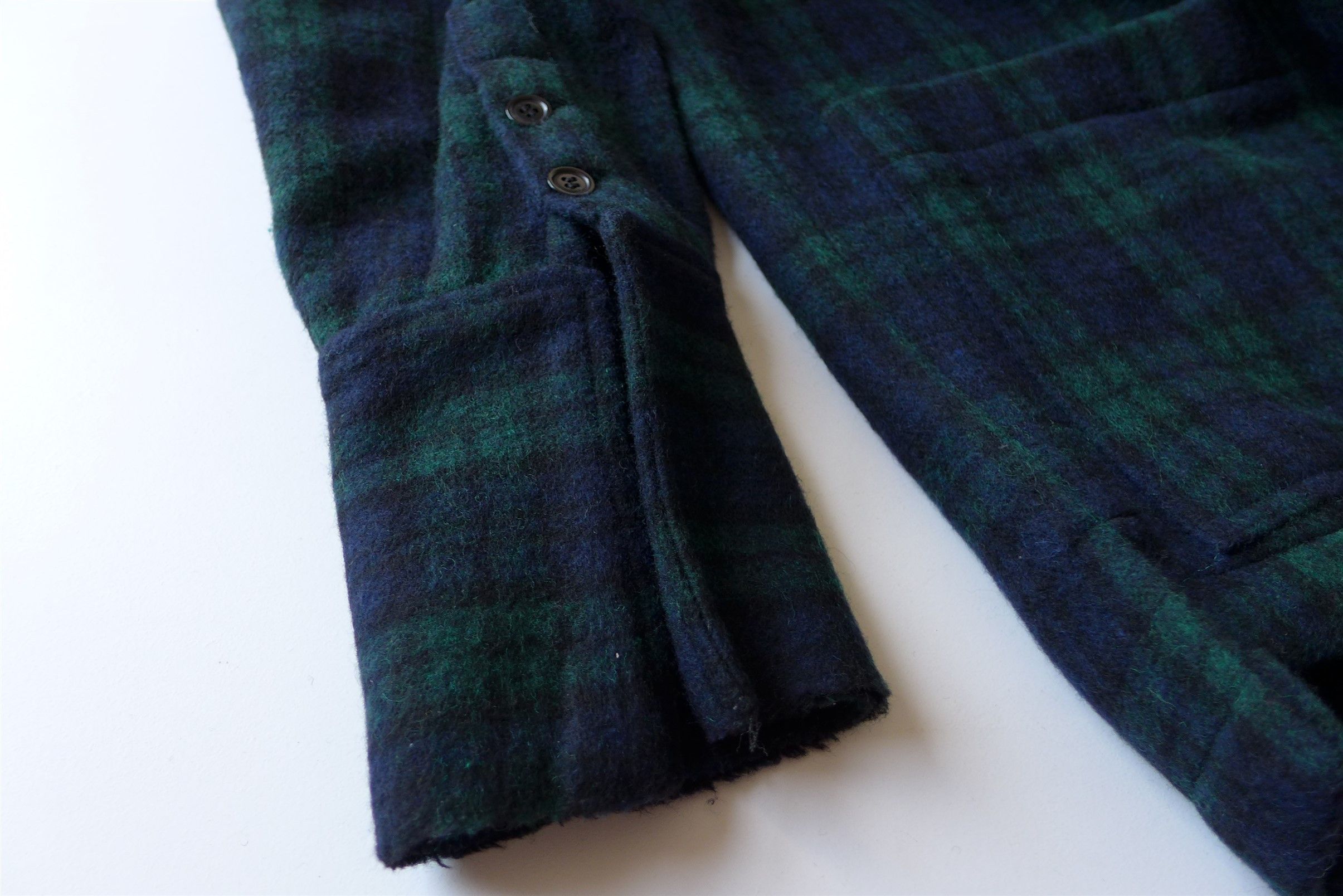 Greg Lauren Greg Lauren Hunter Shawl Collar Jacket - Green & Blue Plaid Size US L / EU 52-54 / 3 - 9 Thumbnail
