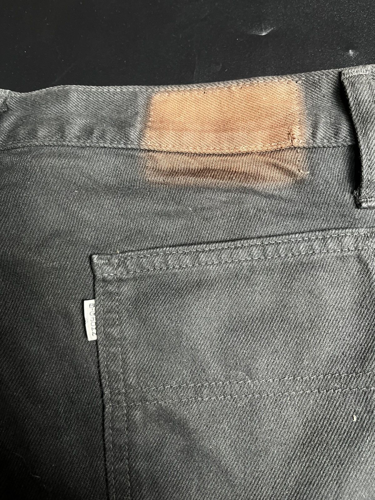 If Six Was Nine × Japanese Brand × Le Grande Bleu (L.G.B.) Super Flare Big John Distressed Jeans Size US 30 / EU 46 - 10 Thumbnail