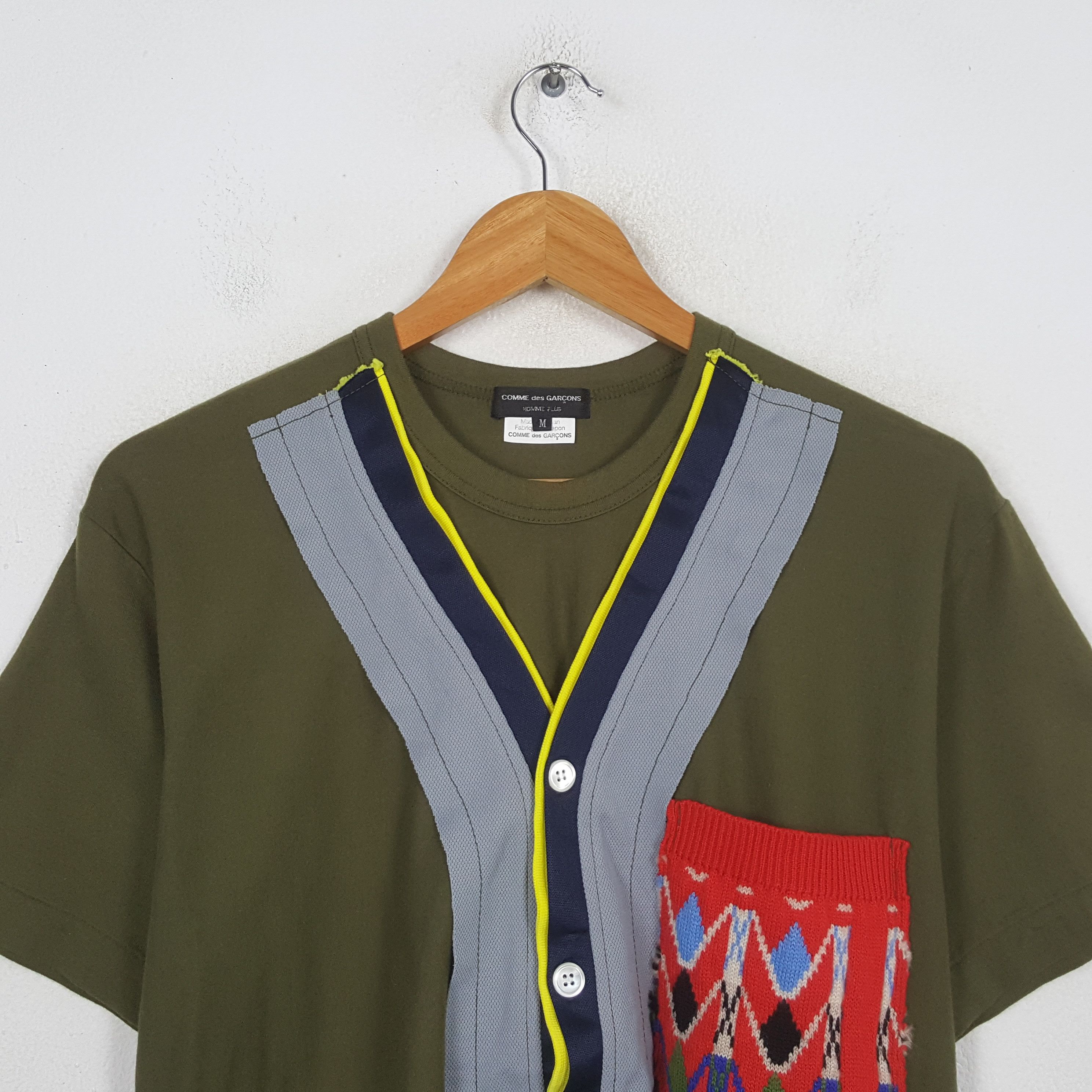 Comme des Garcons Homme Plus Vintage Comme Des Garçons Homme Plus Rare T-shirt C299N48 Size US M / EU 48-50 / 2 - 2 Thumbnail
