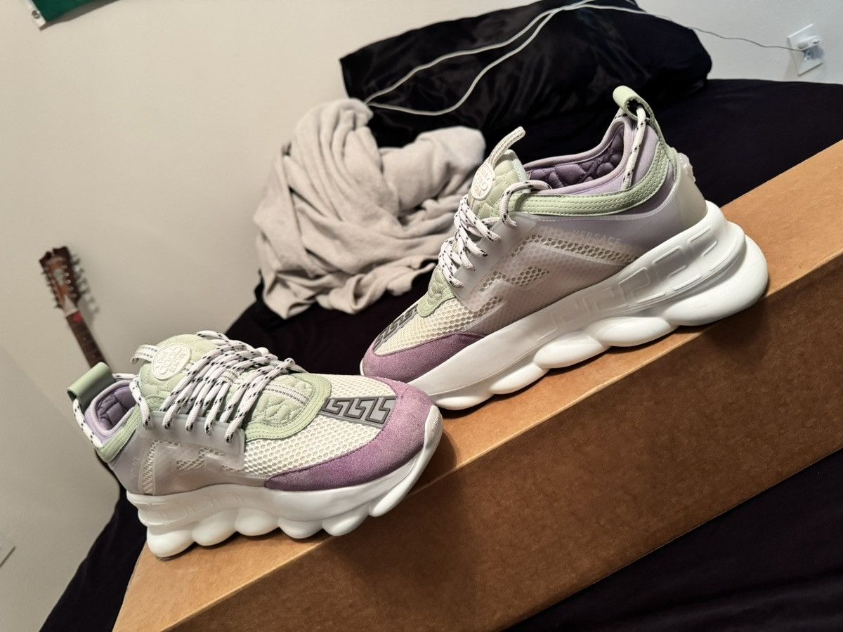 Versace Versace Chain Reaction Sneakers Size US 10.5 / EU 43-44 - 3 Thumbnail