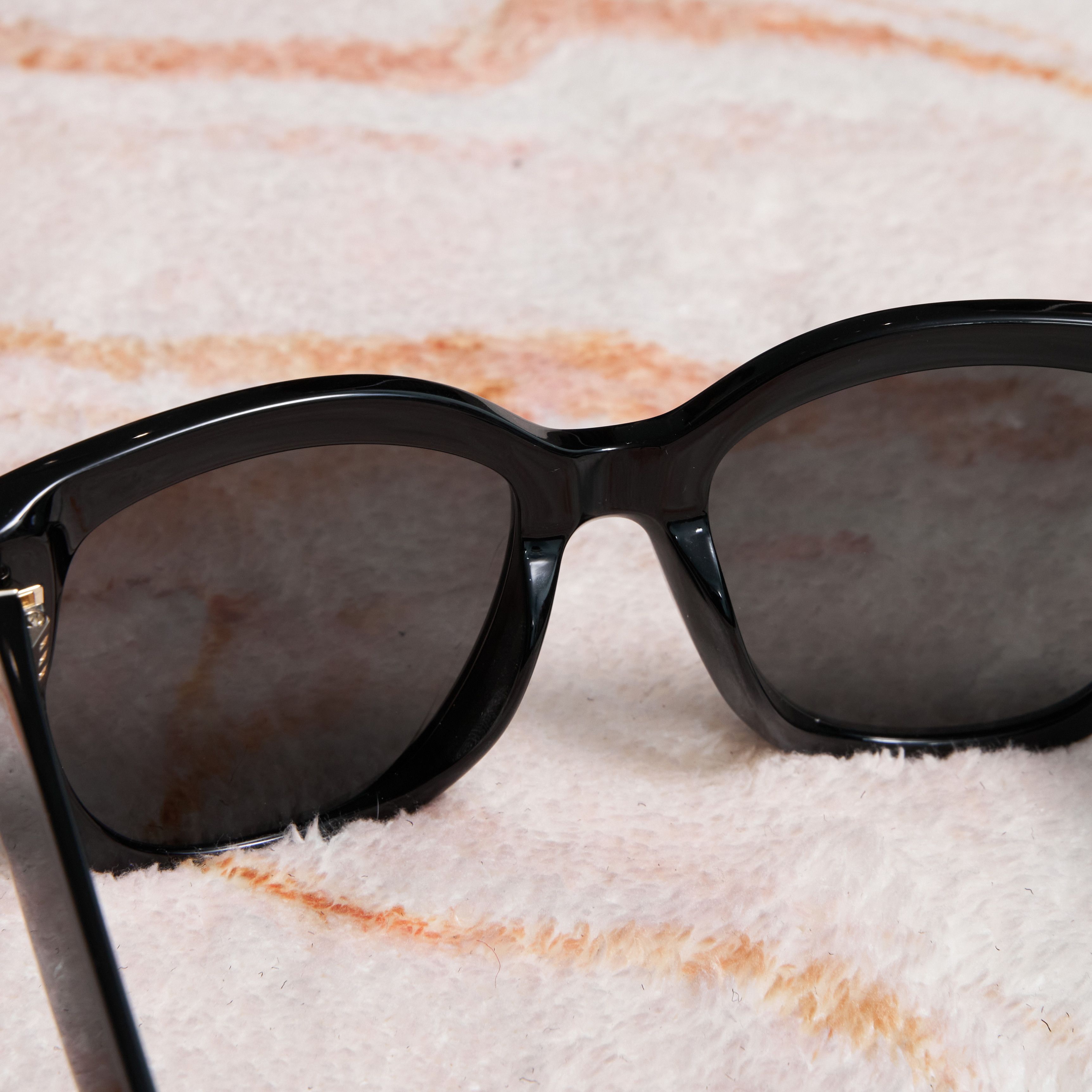 Yves Saint Laurent SAINT LAURENT SL M95/F 001 Sunglasses BLACK Size ONE SIZE - 3 Thumbnail