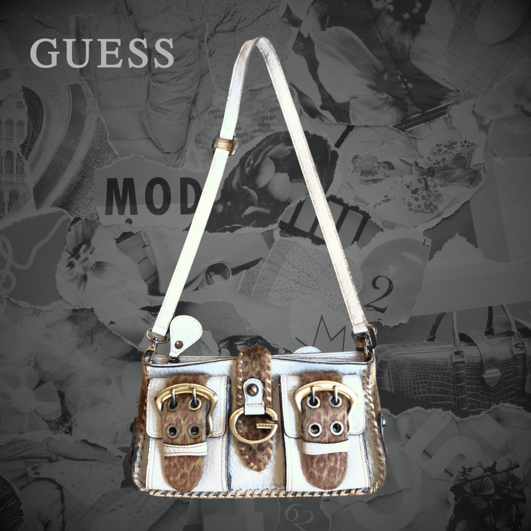 Guess Vintage Y2K Fur Guess Crossbody sling bag Size ONE SIZE - 1 Thumbnail