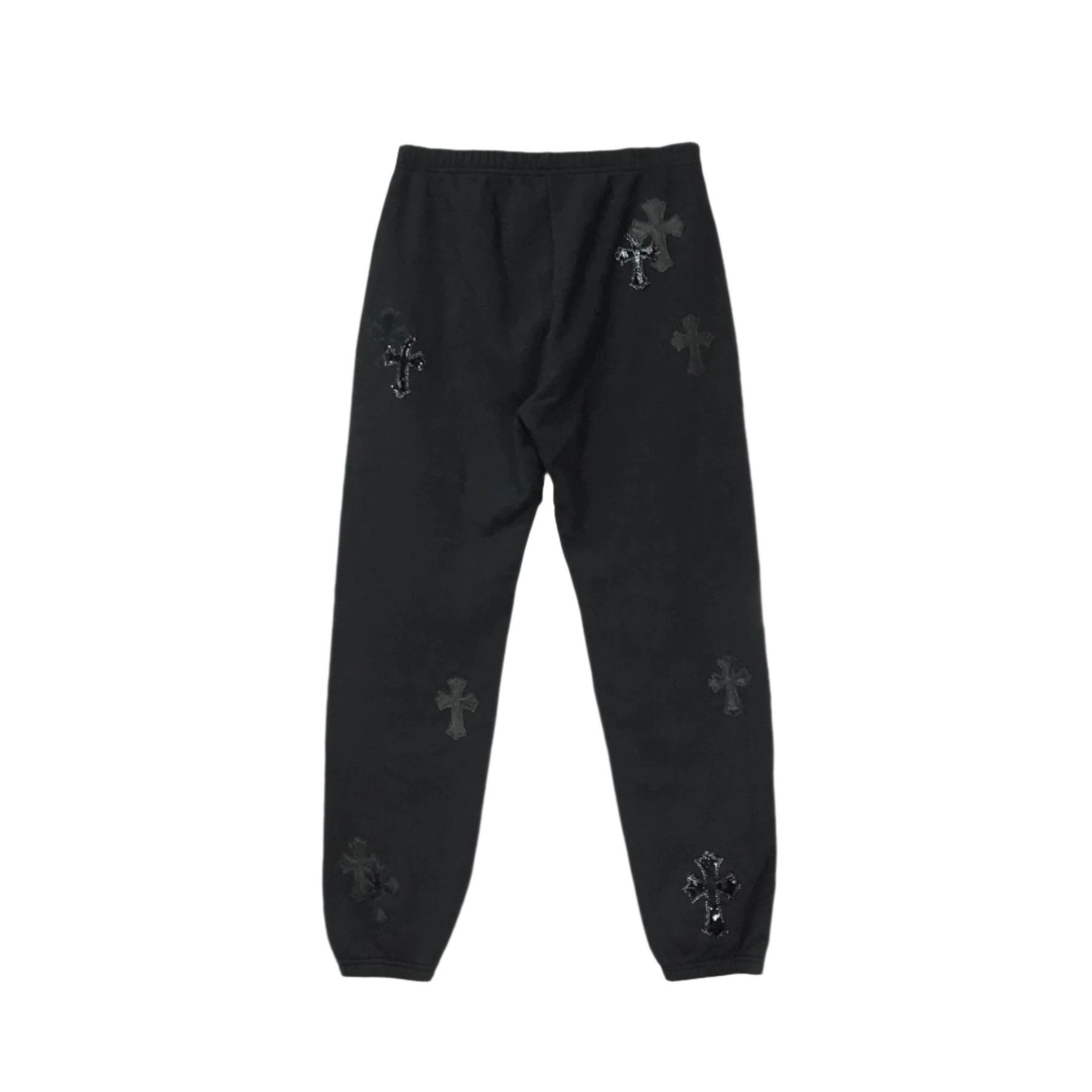 Chrome Hearts Chrome Hearts Patent Leather Cross Sweatpants Size 29" - 2 Thumbnail