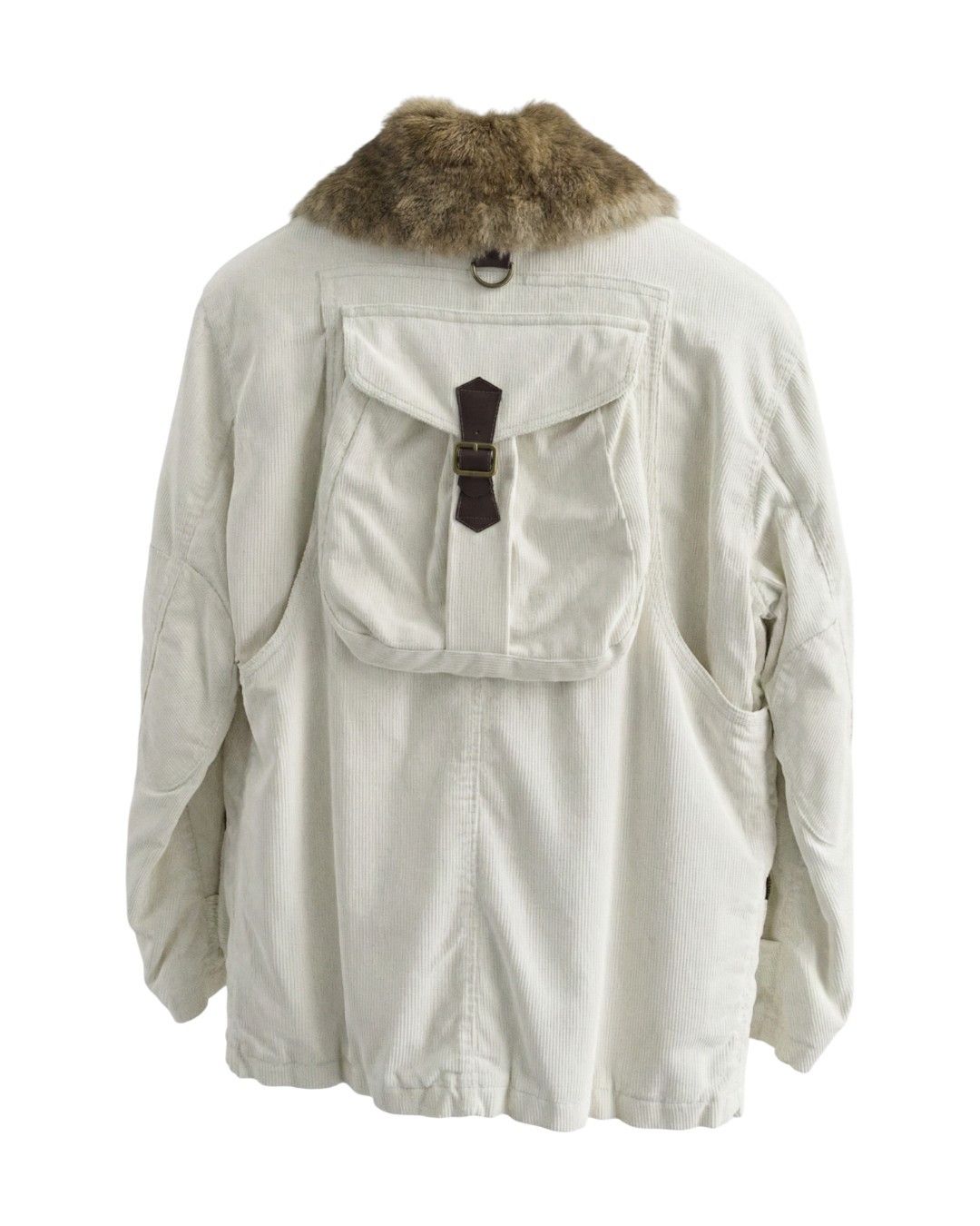 Dolce & Gabbana F/W 2002 RUNWAY RABBIT FUR CORDUROY JACKET Size S / US 4 / IT 40 - 3 Thumbnail