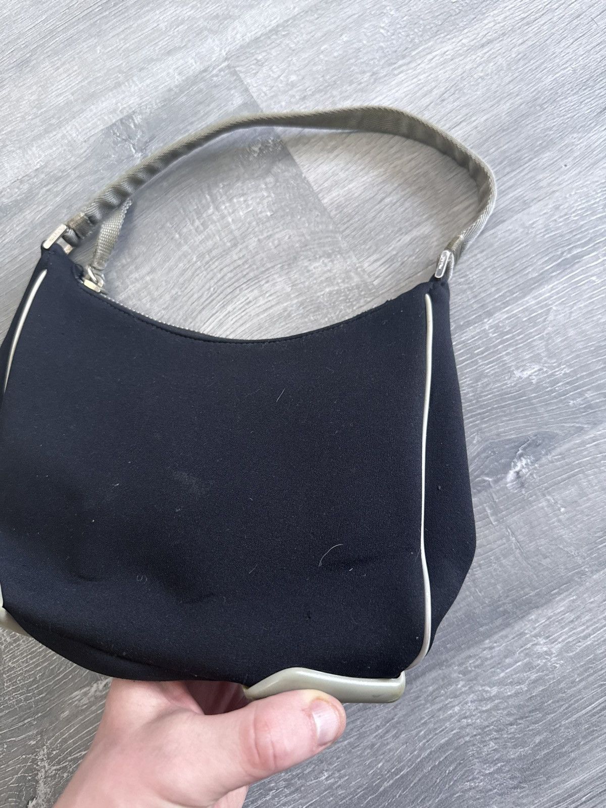 Prada Vintage VTG Y2K PRADA 2000s Luna Rossa Shoulder Bag Baguette Size ONE SIZE - 2 Thumbnail