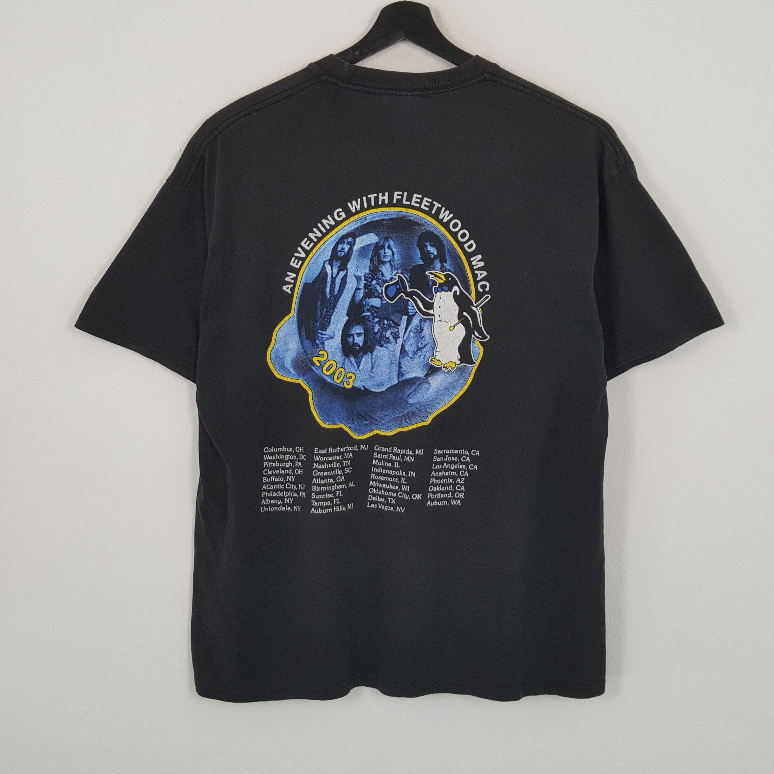 Band Tees × Vintage FLEETWOOD MAC Rock Band Music Tour Tshirt Size US XL / EU 56 / 4 - 3 Thumbnail