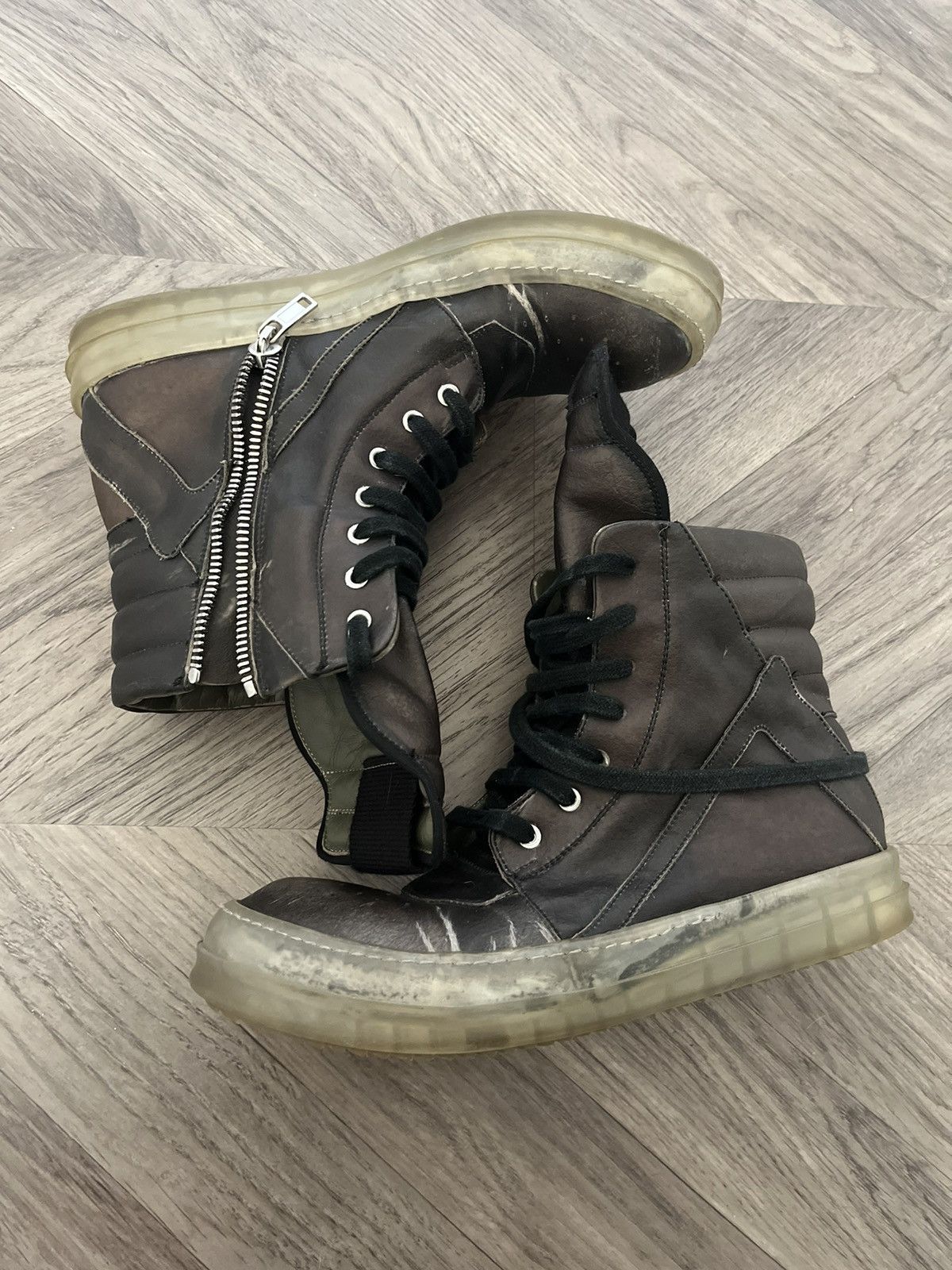 Rick Owens Rick Owens SS19 “Babel” Geobasket Size US 10 / EU 43 - 4 Thumbnail