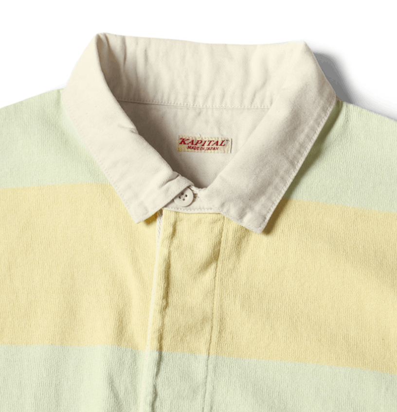 Kapital JAIL border jersey BIG lager shirt Size US L / EU 52-54 / 3 - 4 Thumbnail