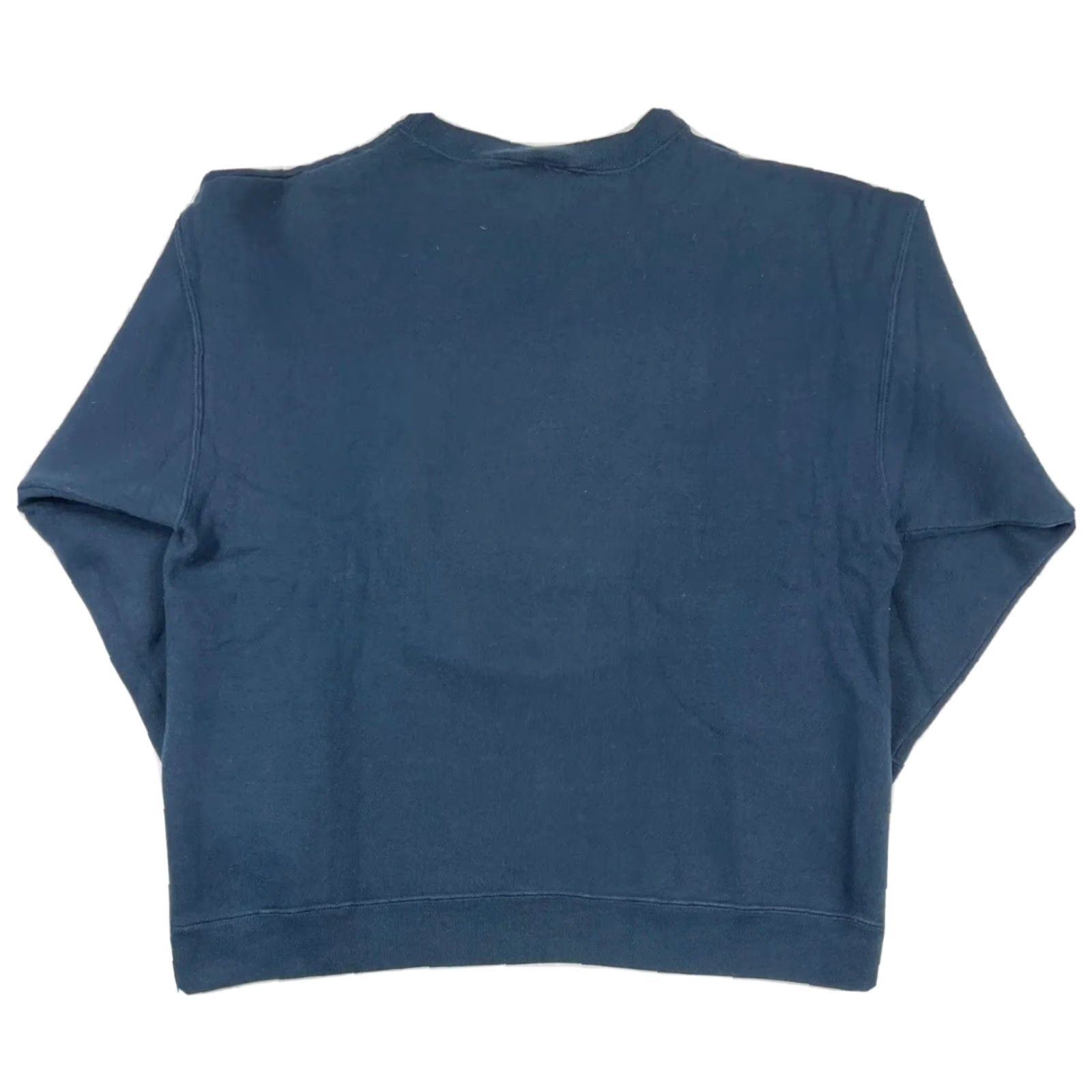 Guess VINTAGE Guess Sweatshirt Crewneck Pullover Unisex Adults One Size Navy Blue USA Flag 90s Classic Casual Christmas Theme Men's Womens Boys Girls Size US M / EU 48-50 / 2 - 2 Thumbnail