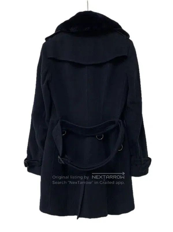 Burberry Burberry Black Wool Women's Coat. Size S / US 4 / IT 40 - 2 Thumbnail