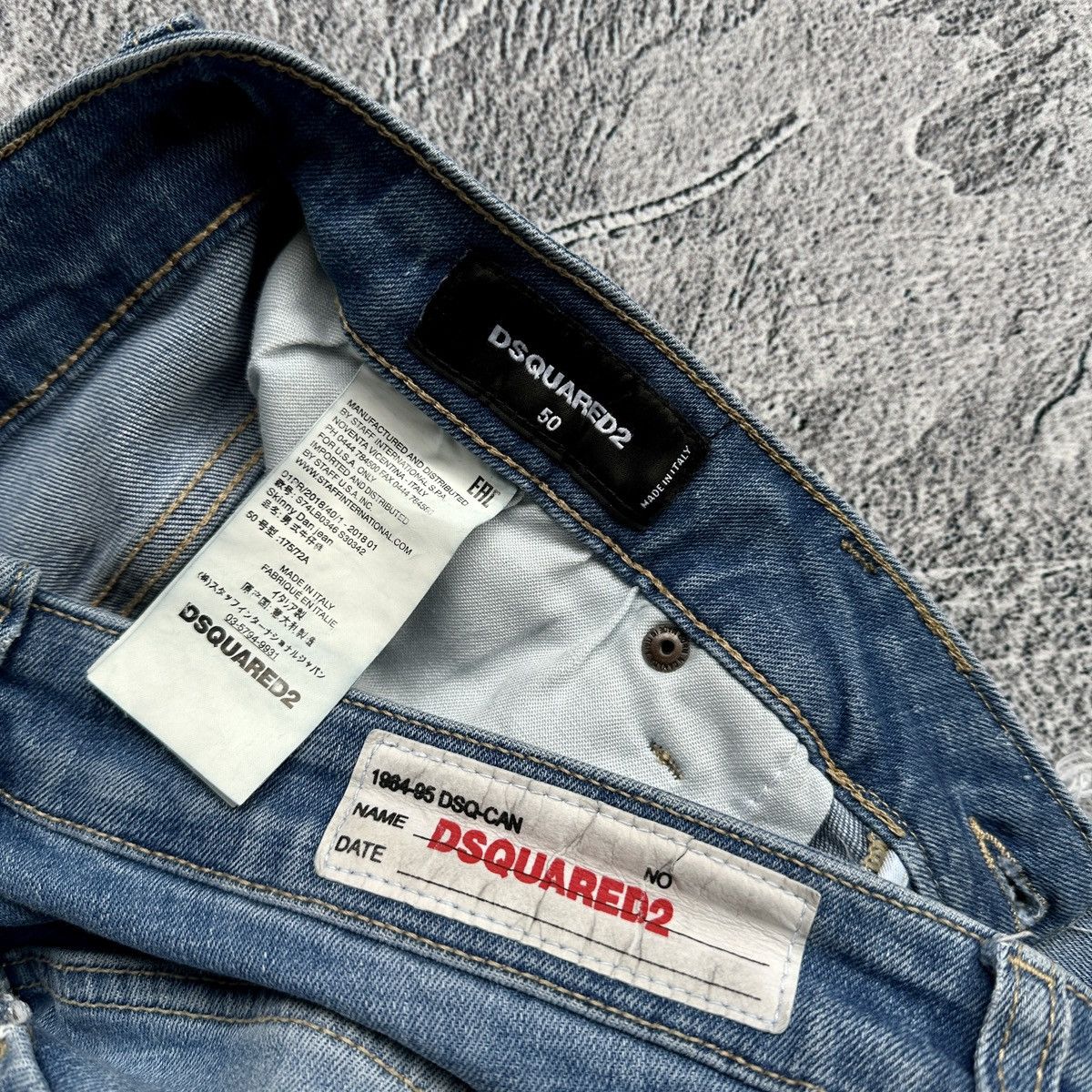 Dsquared2 Men’s Jeans DSQUARED2 Blue Size: 50 Size US 34 / EU 50 - 15 Thumbnail