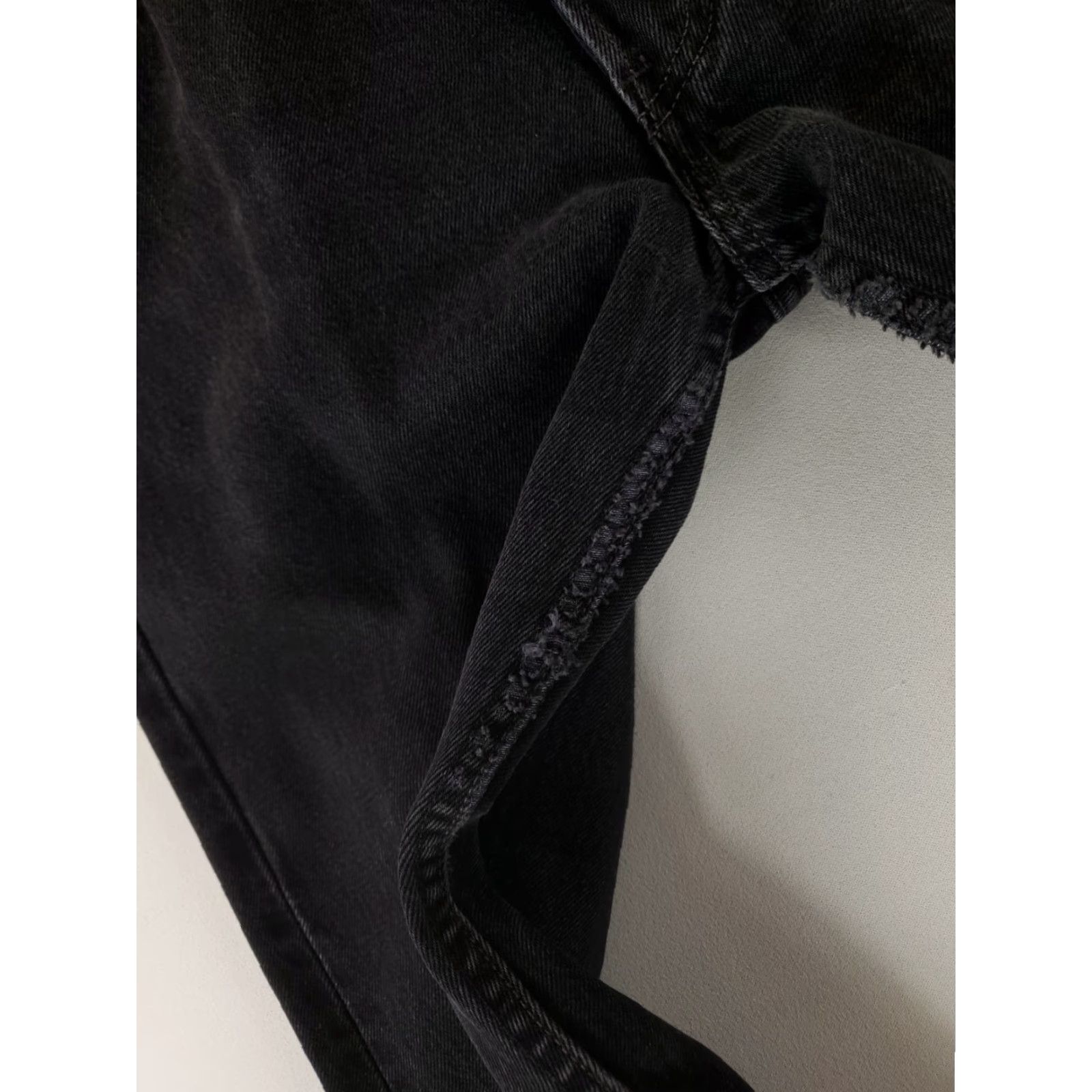 Levi's VINTAGE Levi's 501 Jeans VTG Y2K Black Made USA Mens 32x32 32x31 Actual Straight Hem wear BoysMam? Size US 32 / EU 48 - 4 Thumbnail