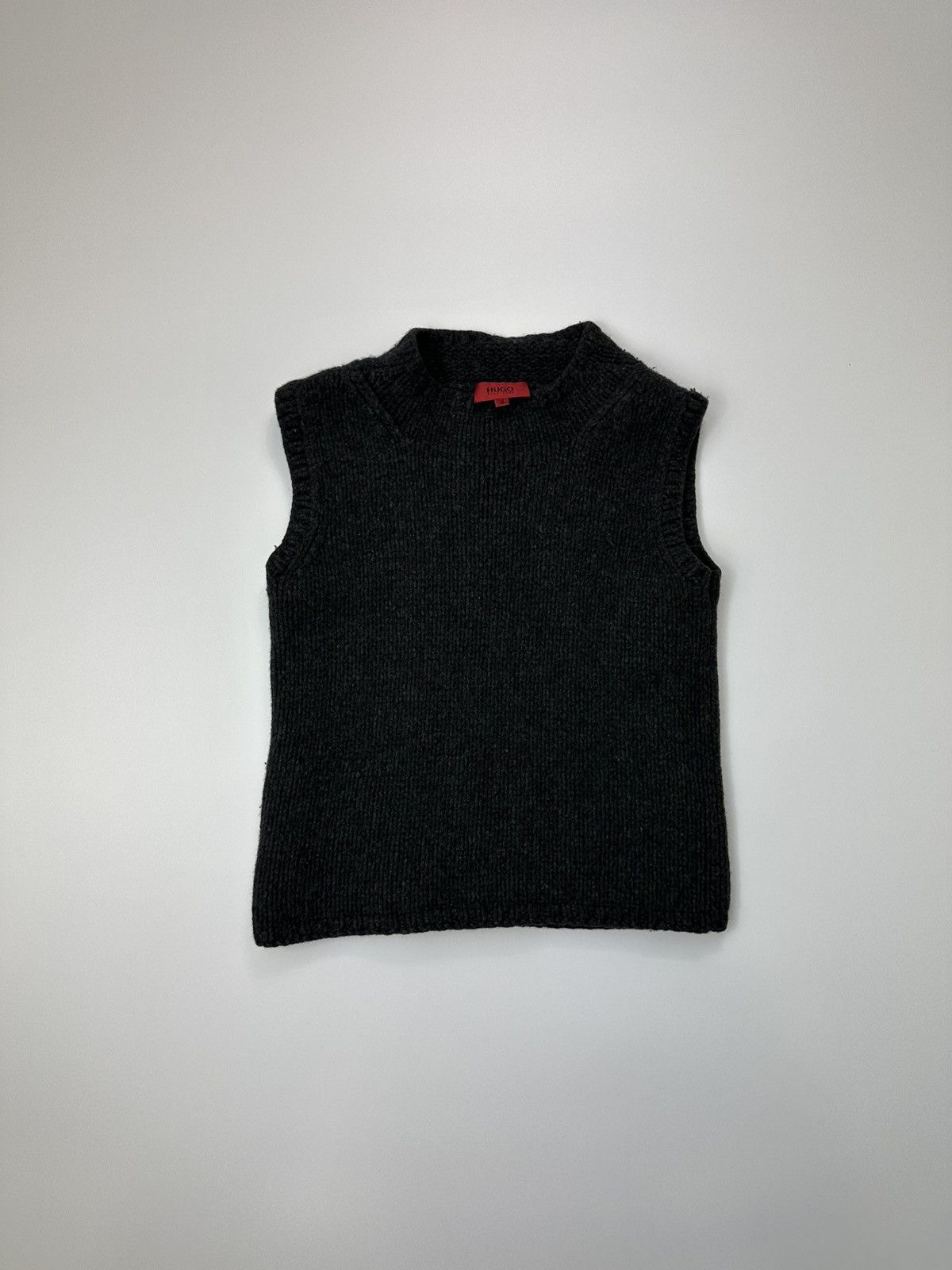 Hugo Boss Hugo Boss Wool Classic Vest Men's Gray Size US M / EU 48-50 / 2 - 1 Thumbnail