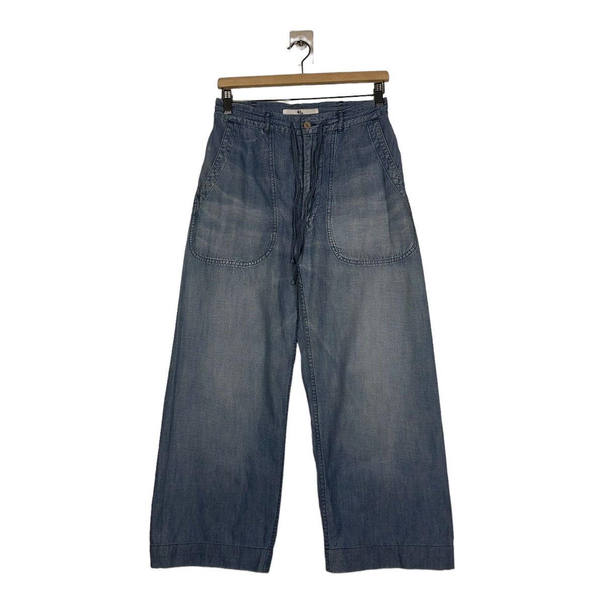 45rpm 🔥VINTAGE BAGGY LOOSE DENIM JEANS 45RPM JAPAN MADE Size US 28 / EU 44 - 1 Thumbnail